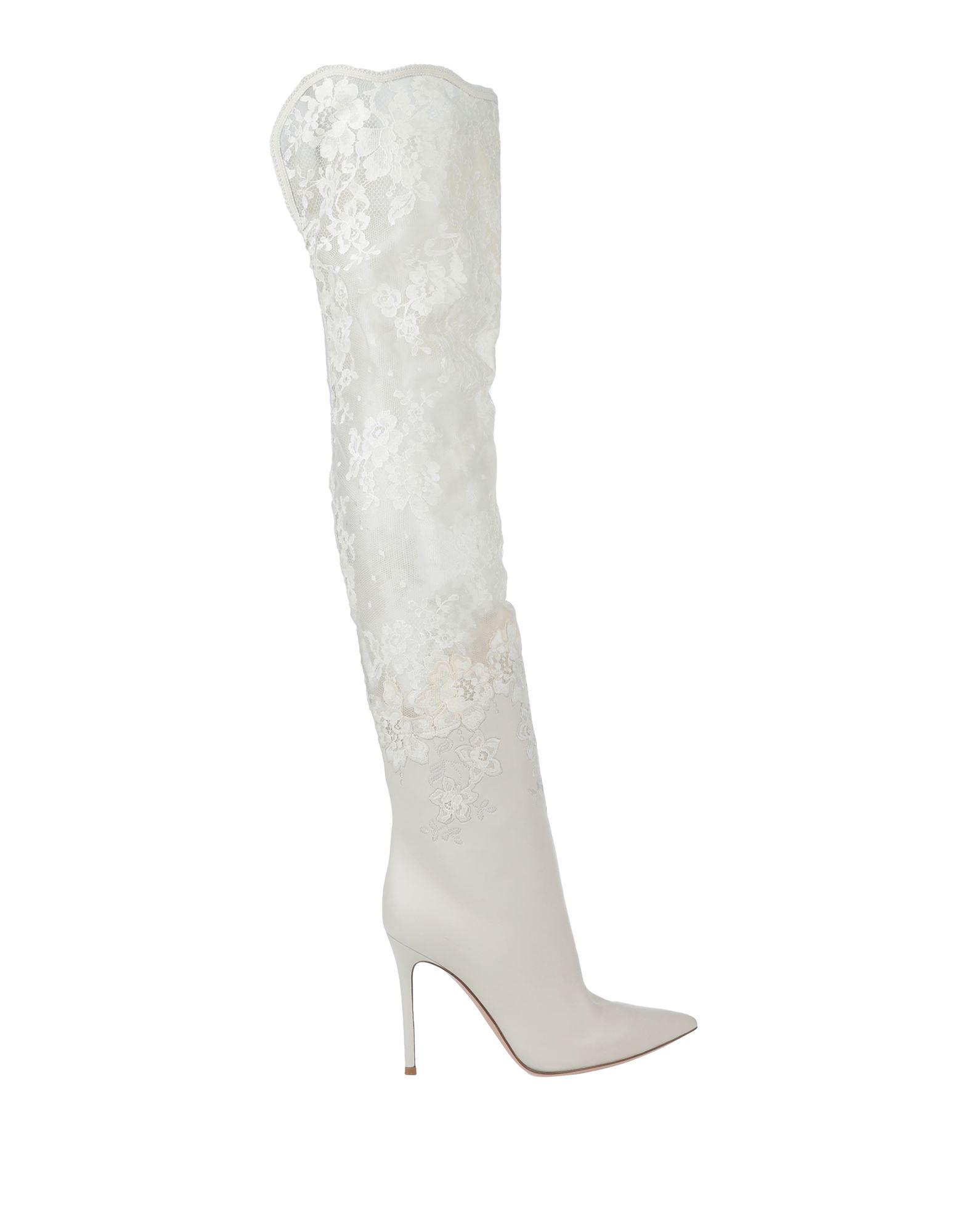 Gianvito rossi white boots hotsell