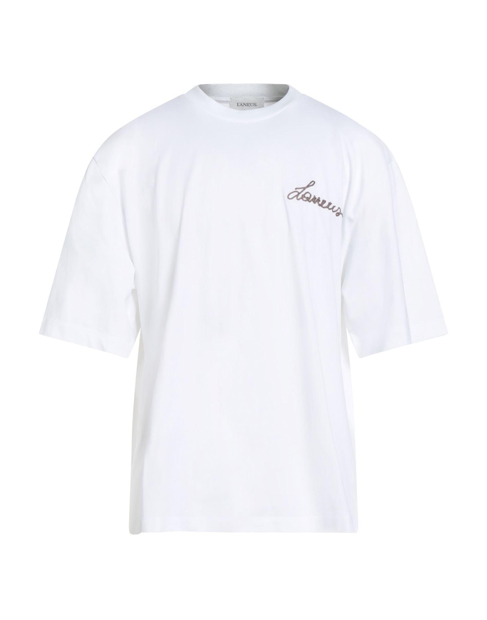 Tシャツ・カットソー Laneus SS23 Laneus T-shirts and Polos (91234 CC19MILK) Laneus(ラネウス) Tシャツ・カットソー(メンズ) - 海外通販のBUYMA