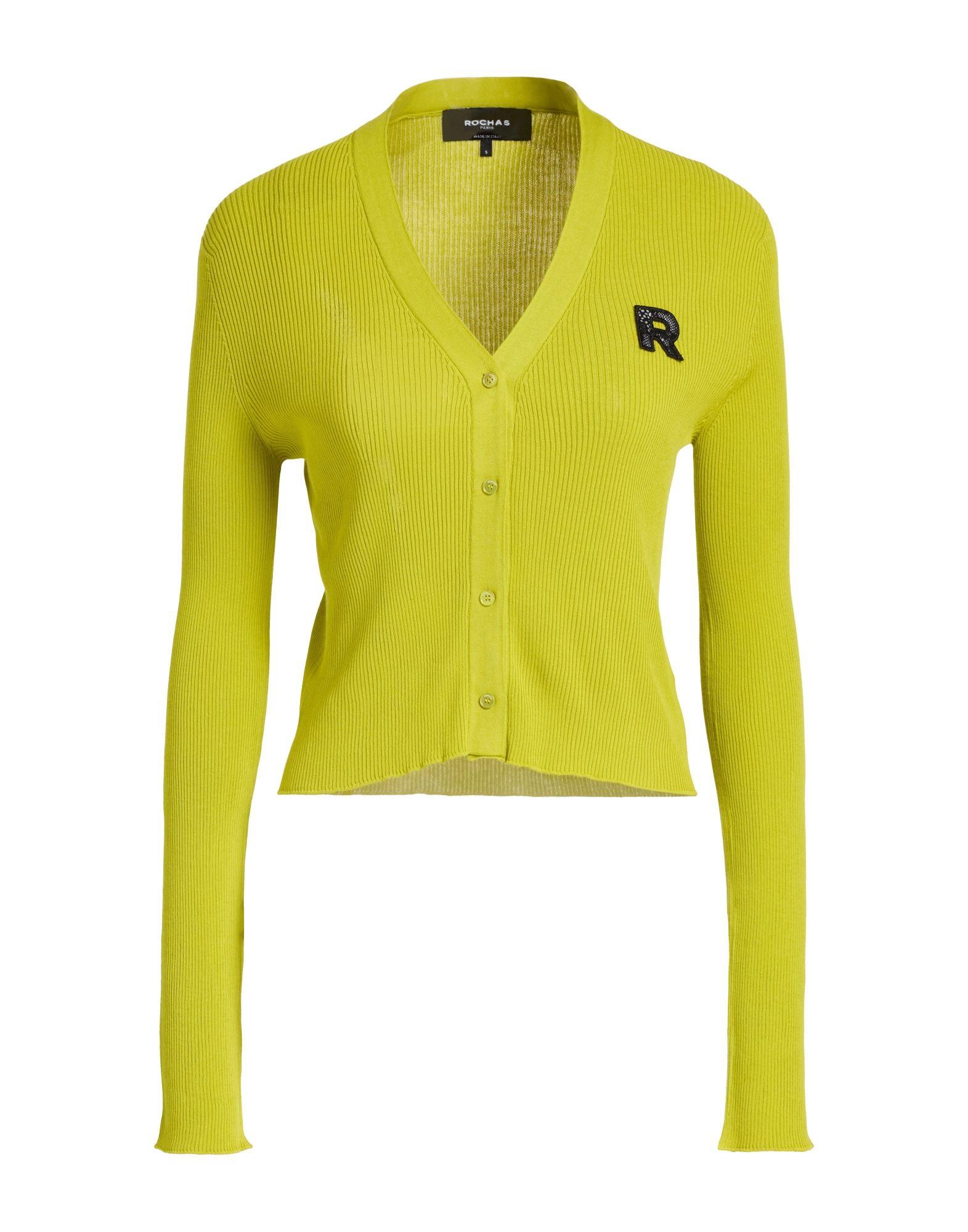 Rochas Cardigan in Yellow Lyst UK
