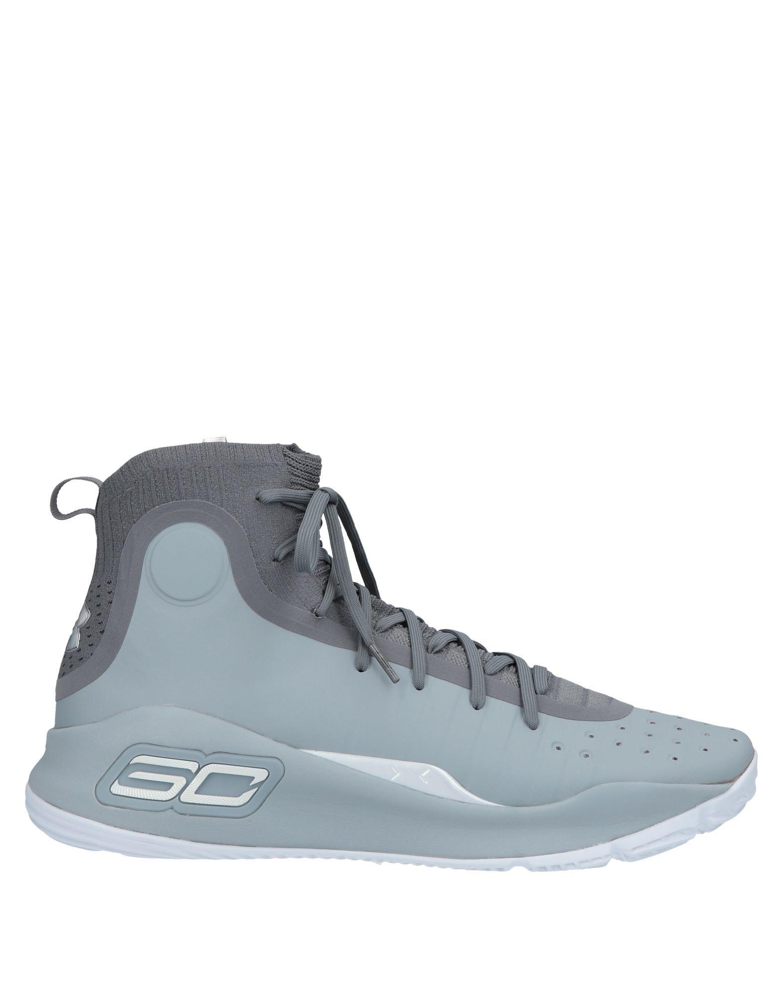 Under Armour High-tops & Sneakers in Light Grey (Gray) for Men - Lyst