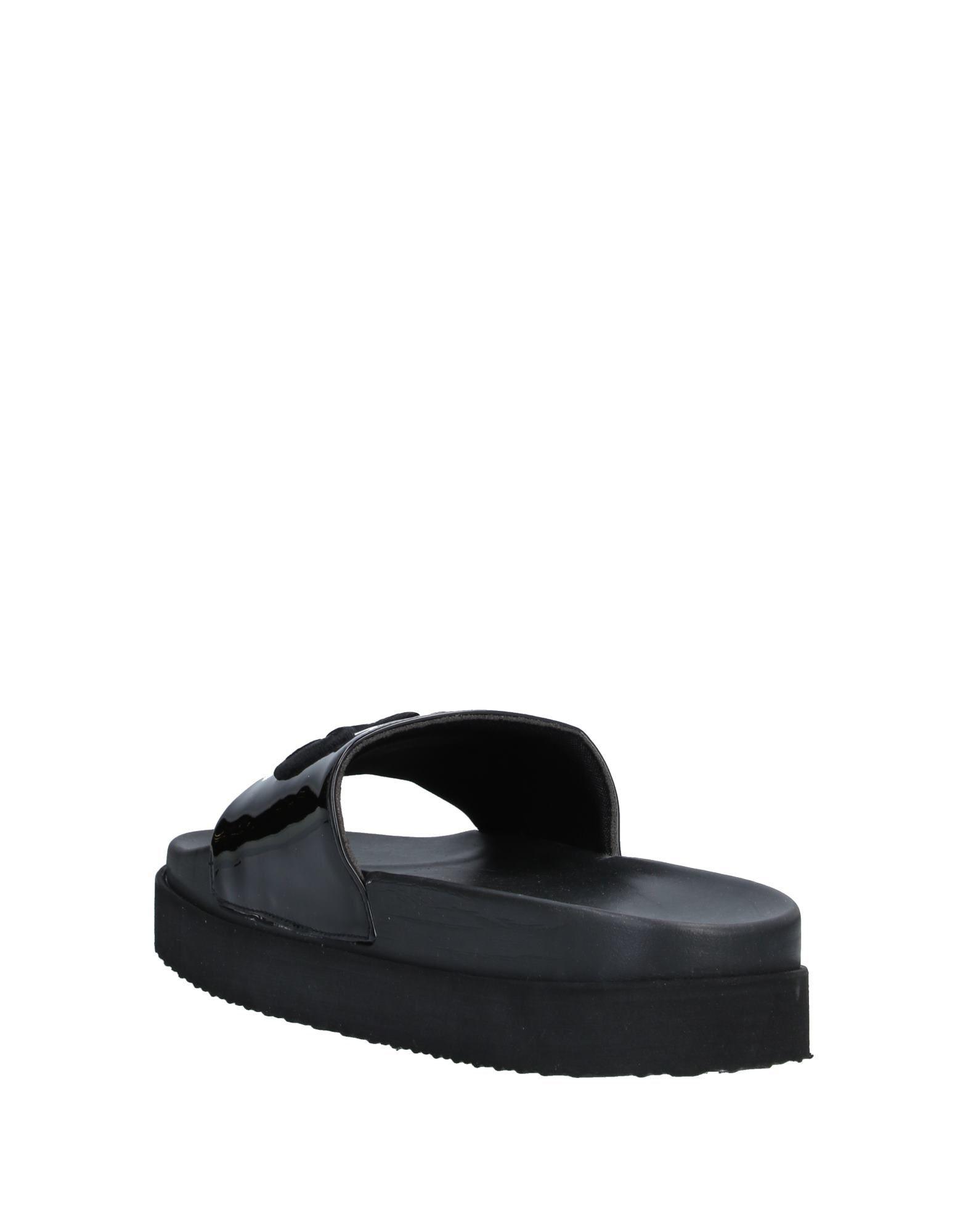fila black flip flops