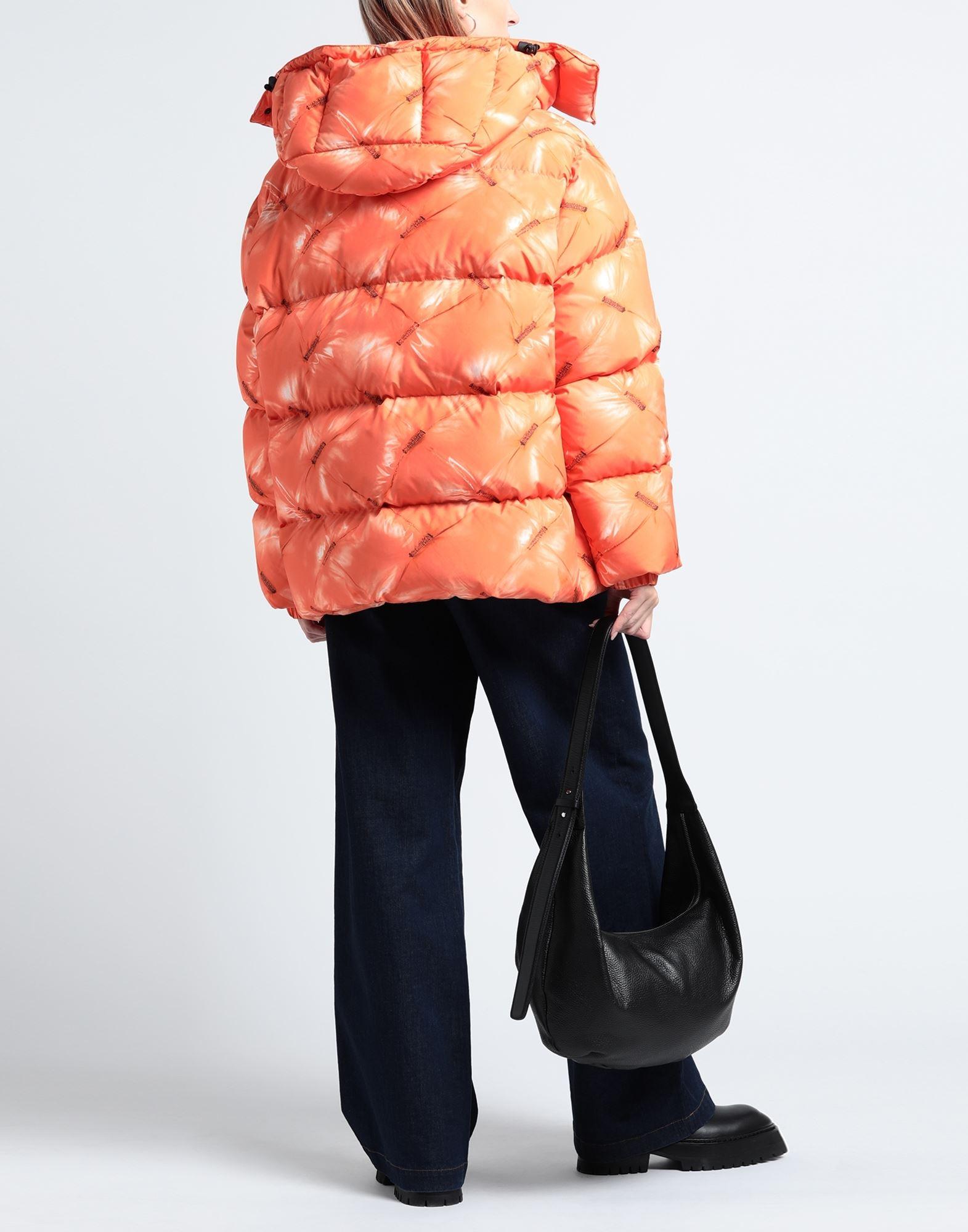 MSGM Black Drawstring Down Jacket