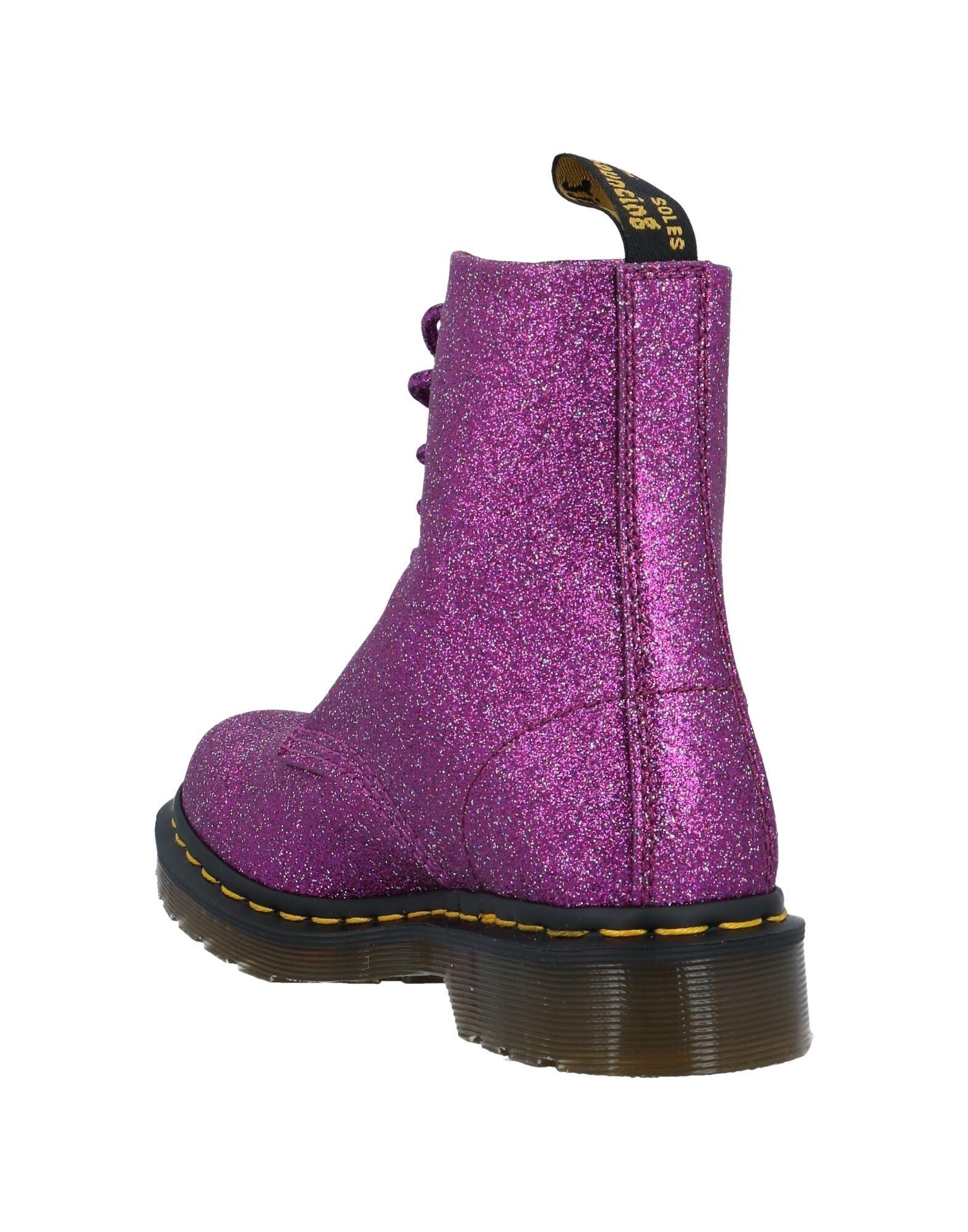 Dr. Martens 1460 Pascal Glitter Boots Purple 4 Uk Lyst