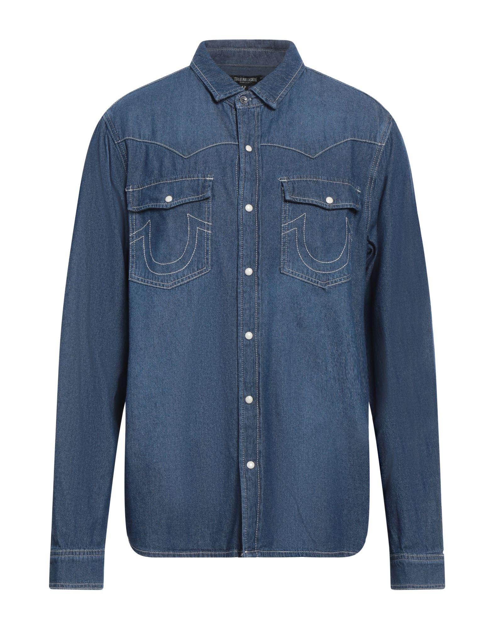 true religion denim shirt