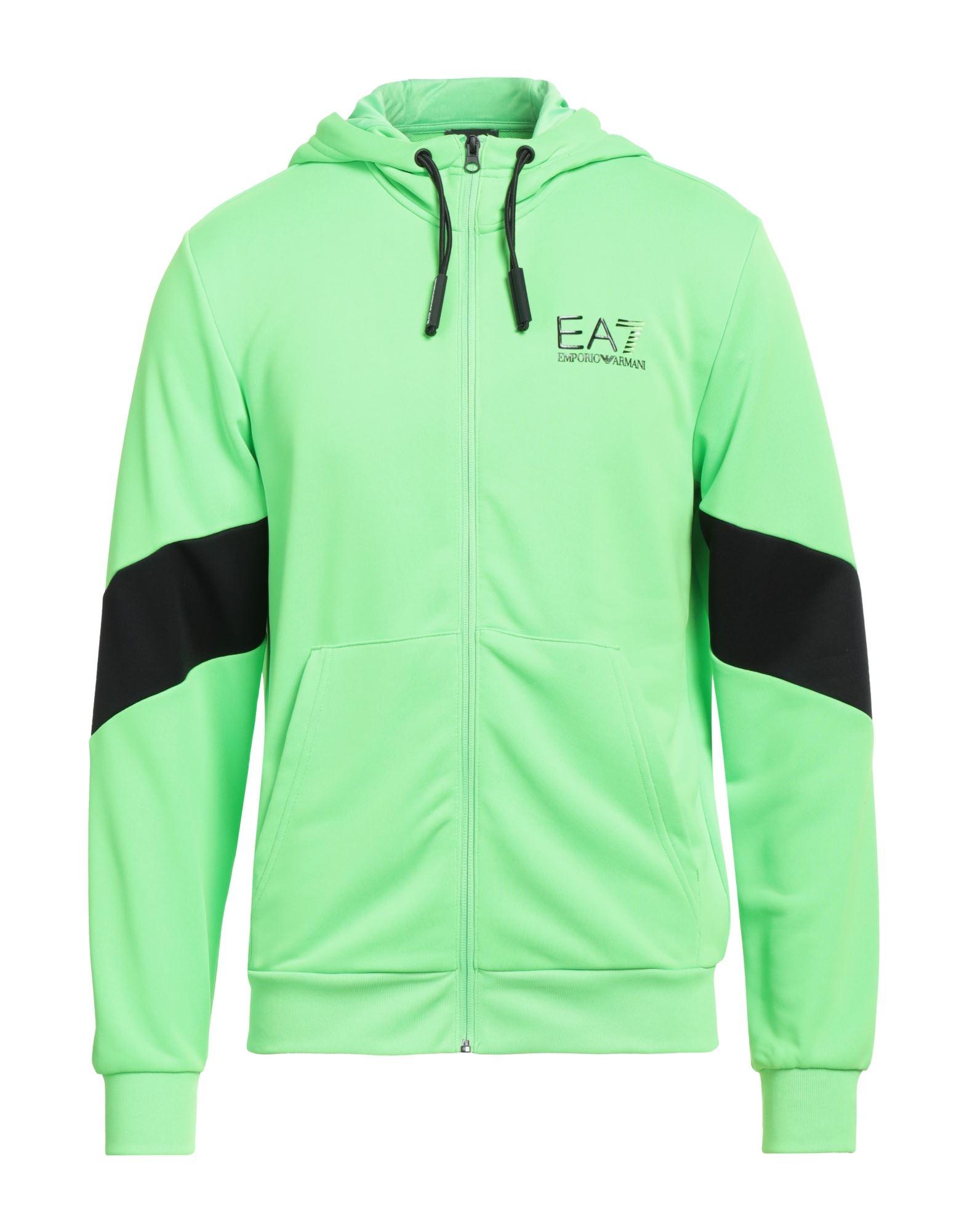 EA7 Sweatshirt in Green for Men Lyst UK