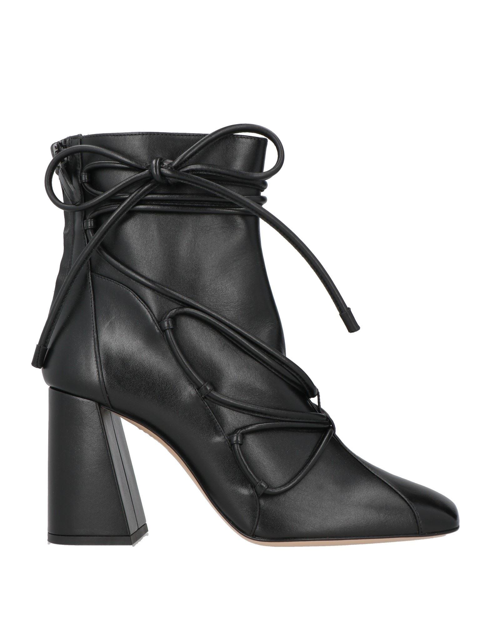 【SOPHIA WEBSTER】Allegra レザー アンクルブーツ sophia-webster-Black-Ankle-