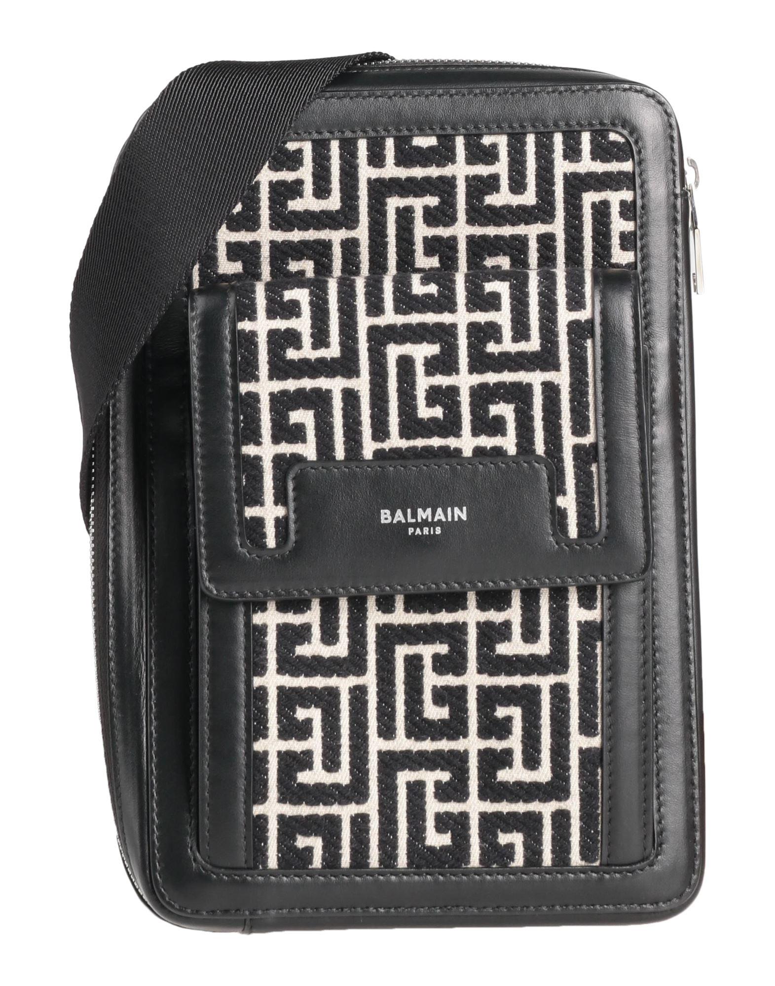 Balmain Bum Bag in Black for Men Lyst