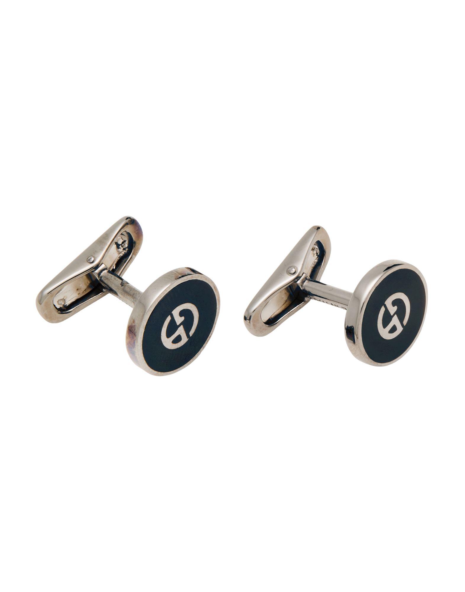 armani cufflinks and tie clip set