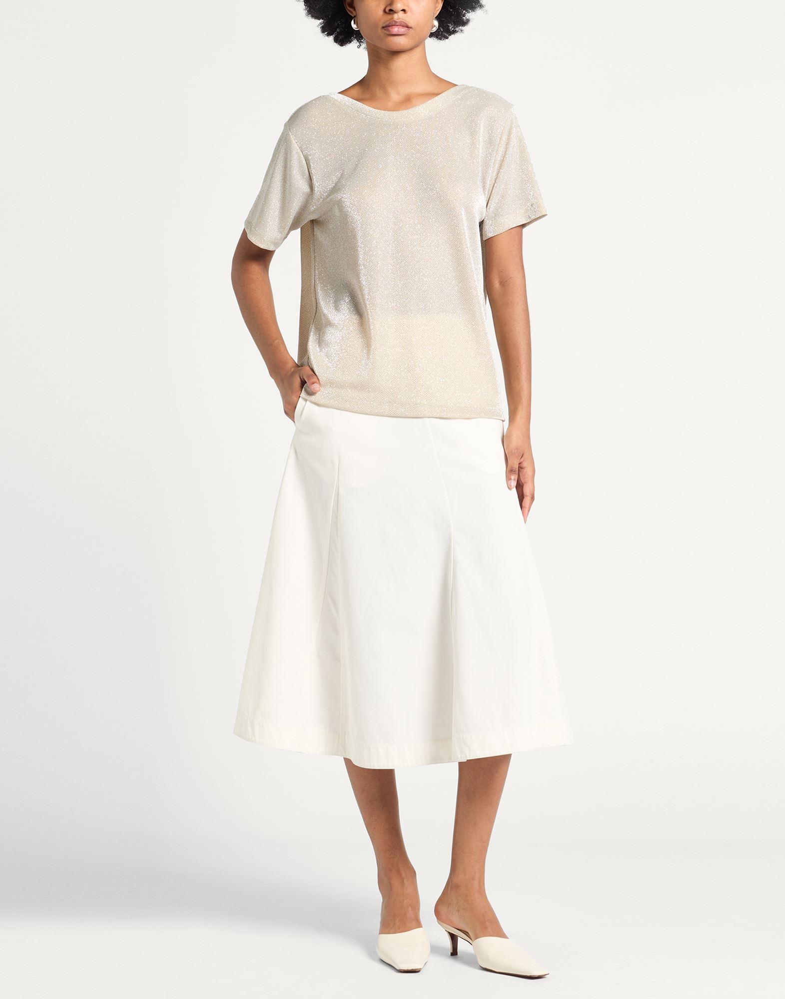 Department 5 T-Shirt Polyamide, Metal Fiber in Natural | Lyst UK