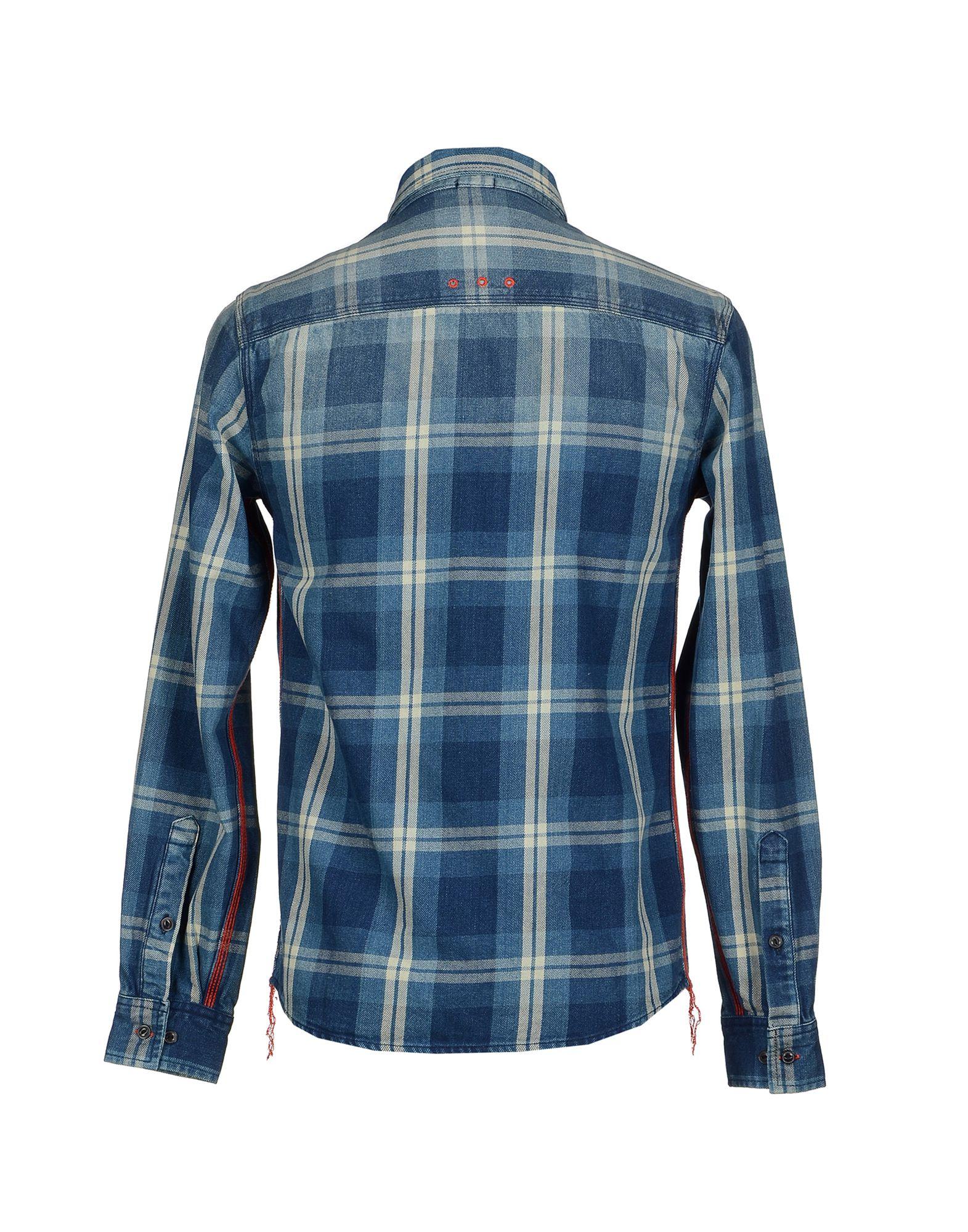 Armani Jeans Hemd in Blau für Herren | Lyst DE