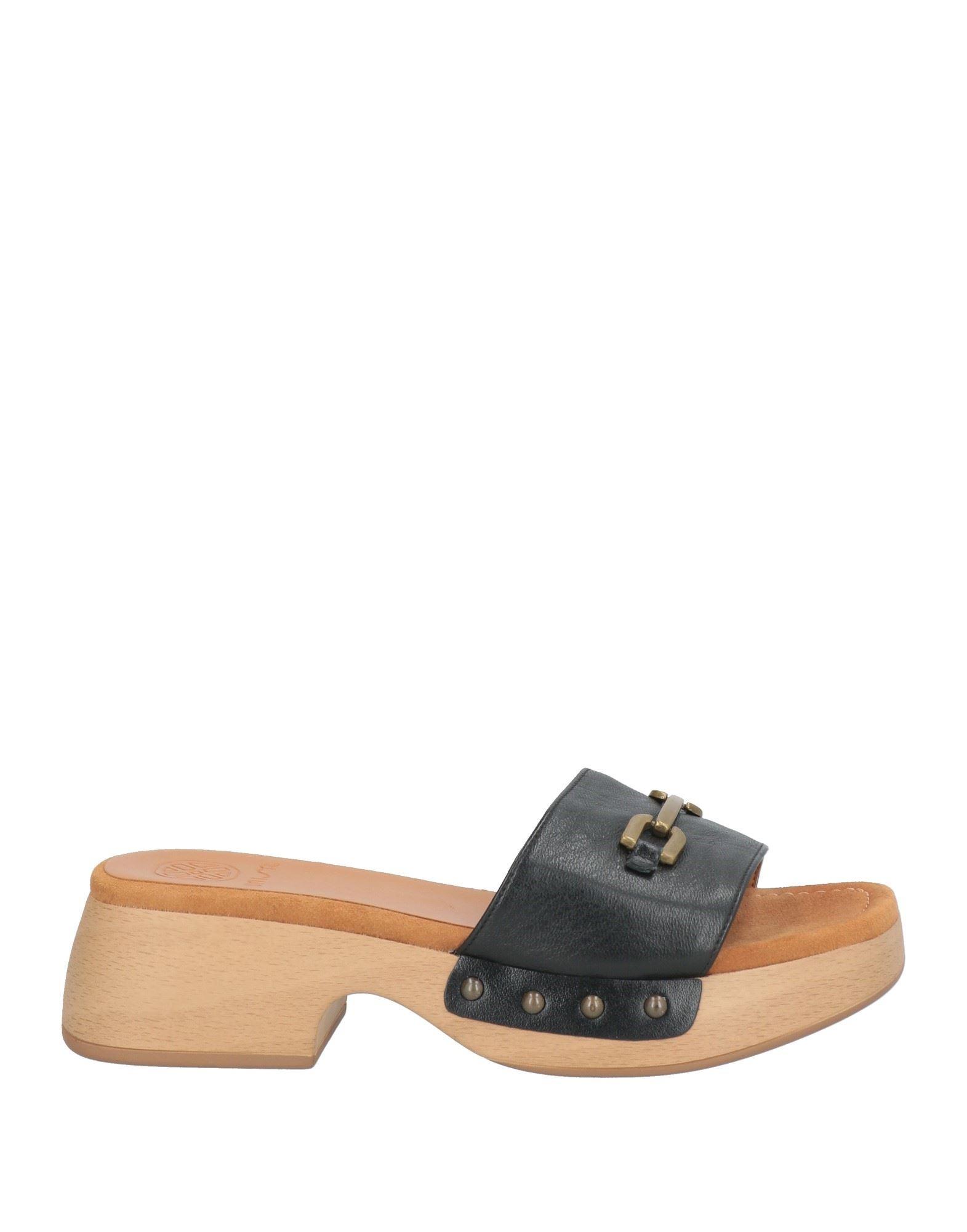 Unisa Mules Clogs Leather in Black Lyst Australia - Main Image
