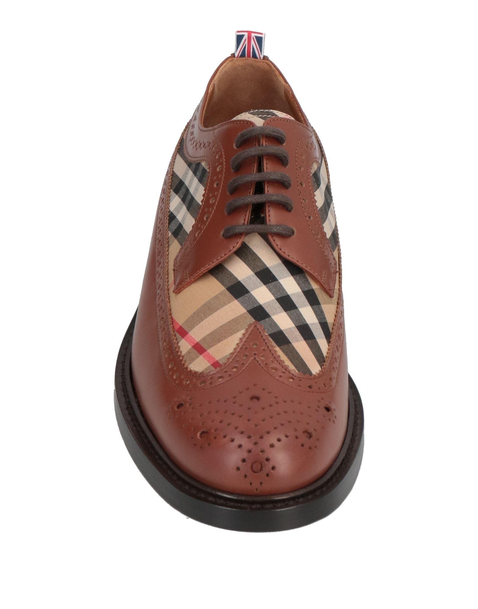 Burberry Lace-up Shoes in Brown for Men |