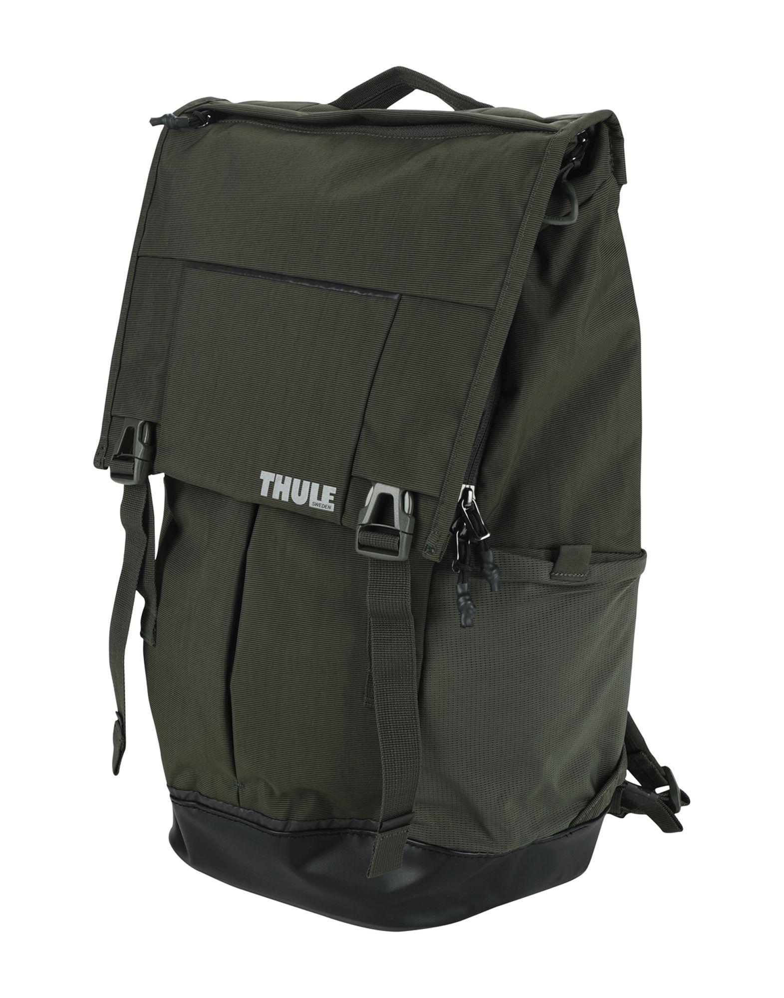 thule backpack green