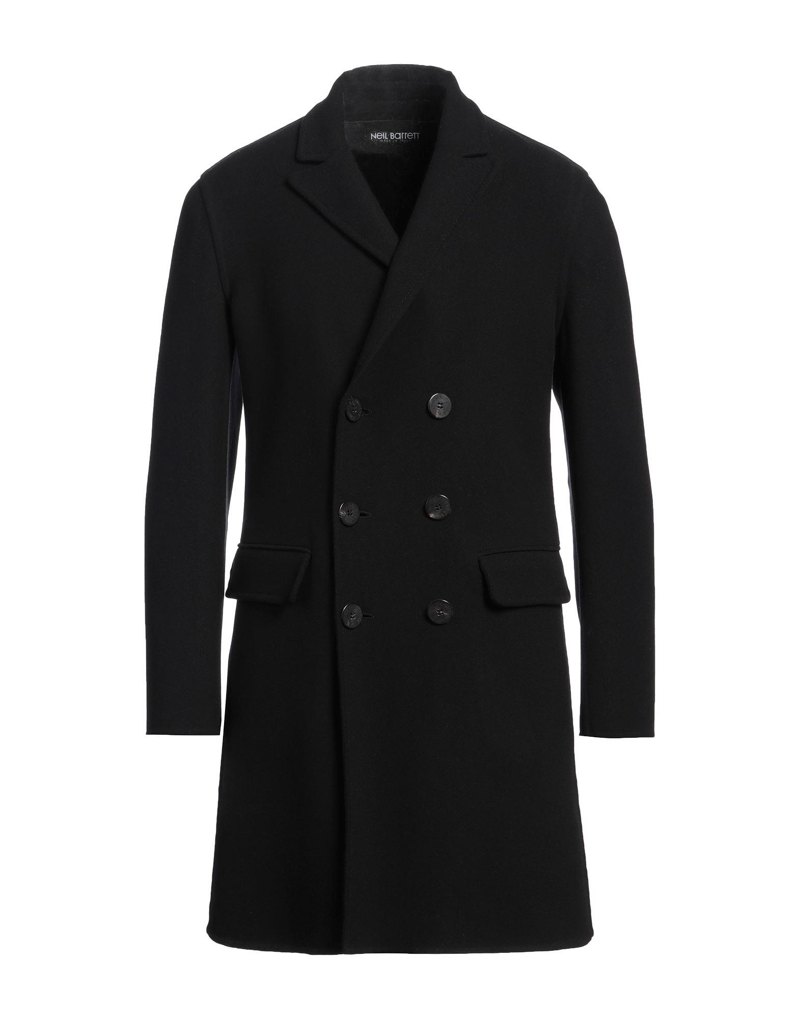 Neil Barrett Pコート Neil Barrett 11AW 国内正規品 ムートン Pコート XS レザー
