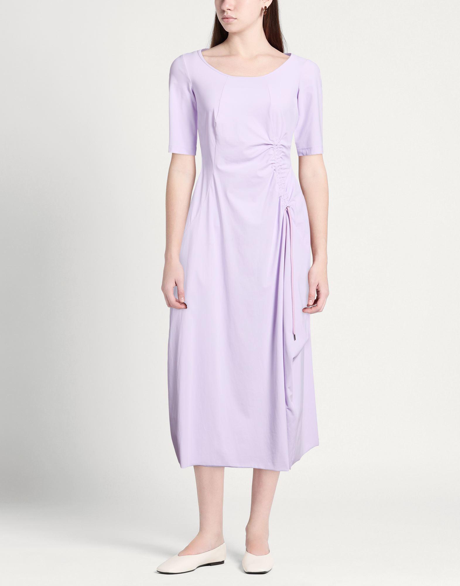 strapless open back dress Gucci Velvet Fitted Mini Strapless Dress Purple main image 1