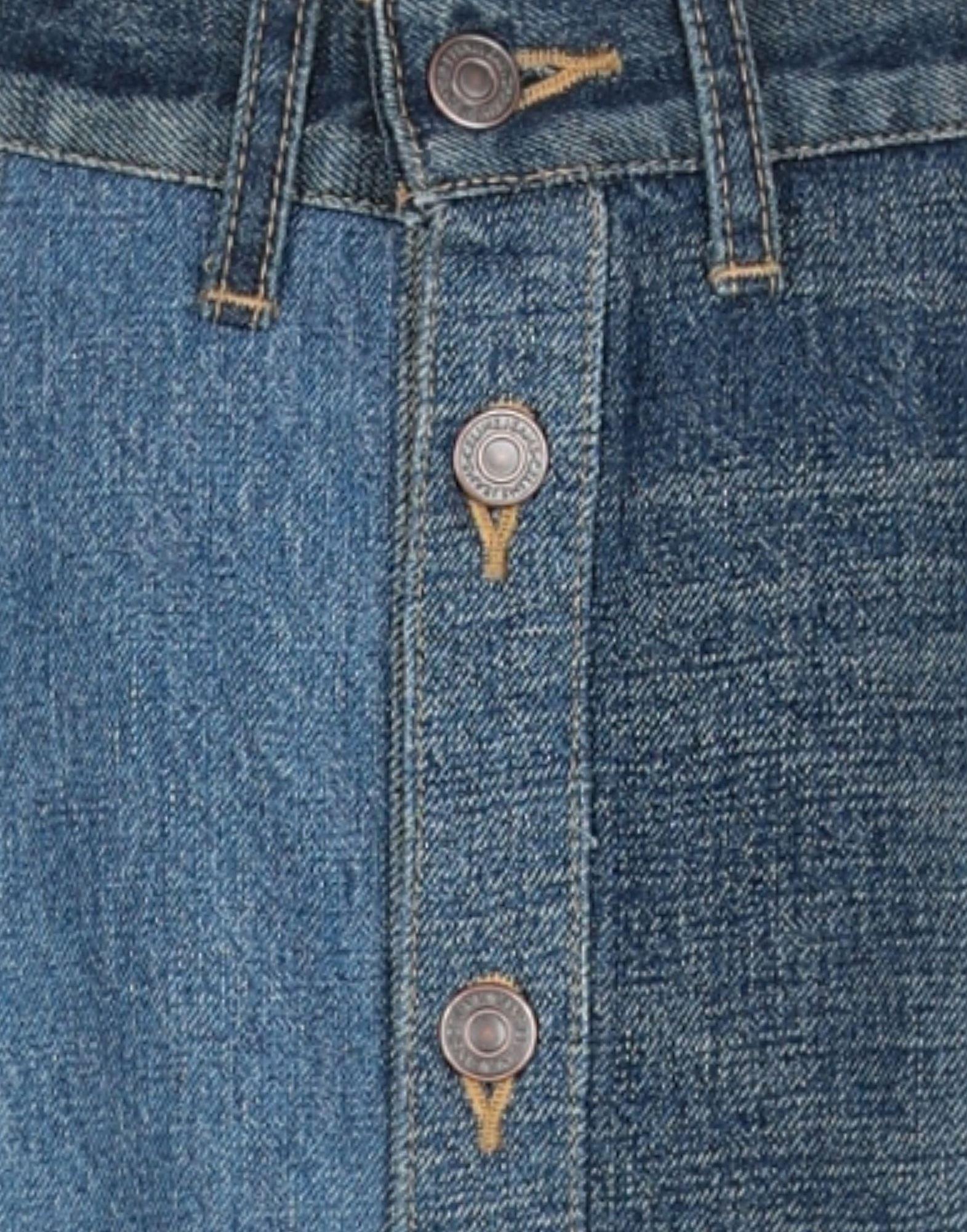 Celine Denim Skirt in Blue | Lyst