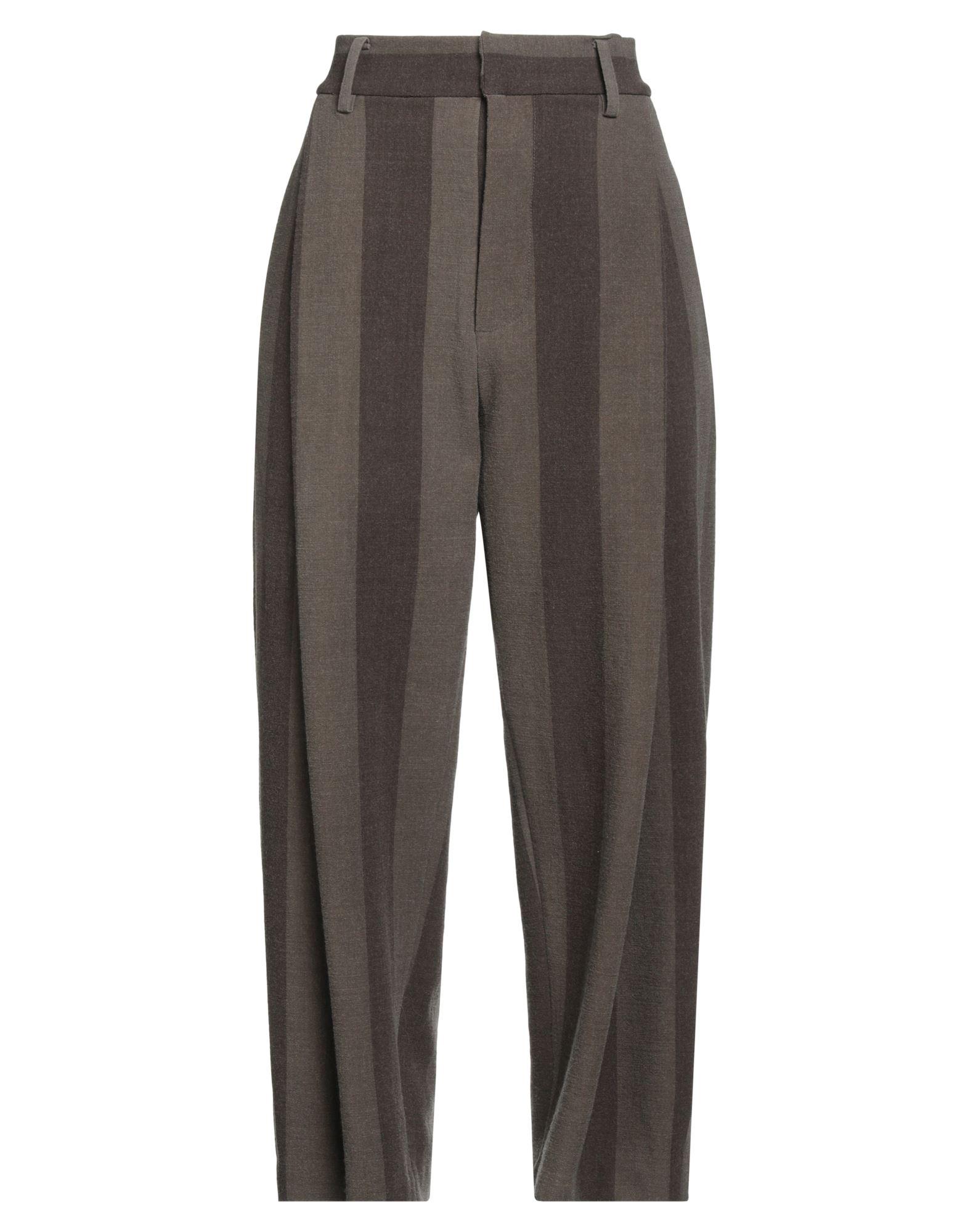パンツ UMA WANG Women Straight Pants UP3011 UW087GREY RED Green Uma Wang Straight-leg pants for Women | Online Sale up to 79