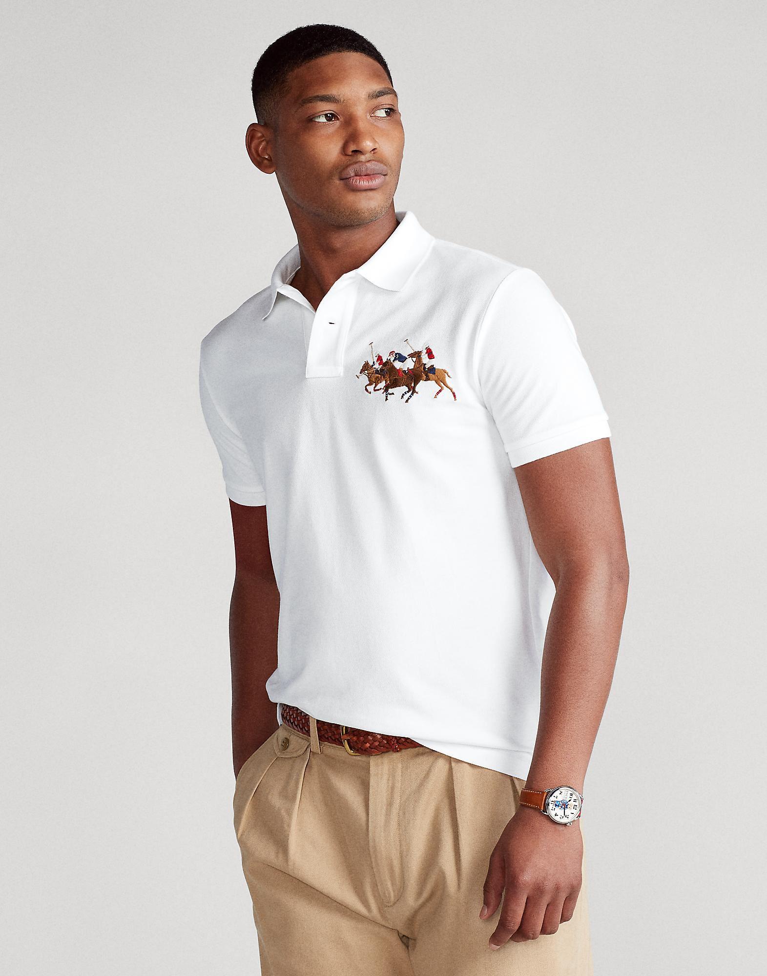 polo ralph lauren white joggers