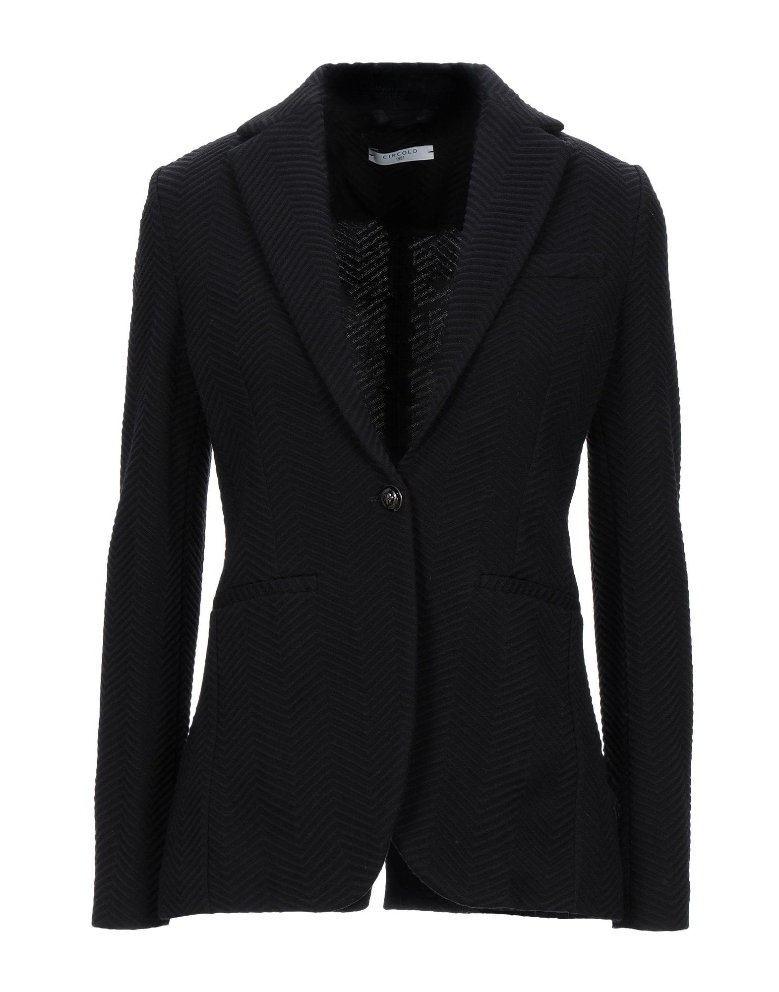 circolo 1901 black suit jacket
