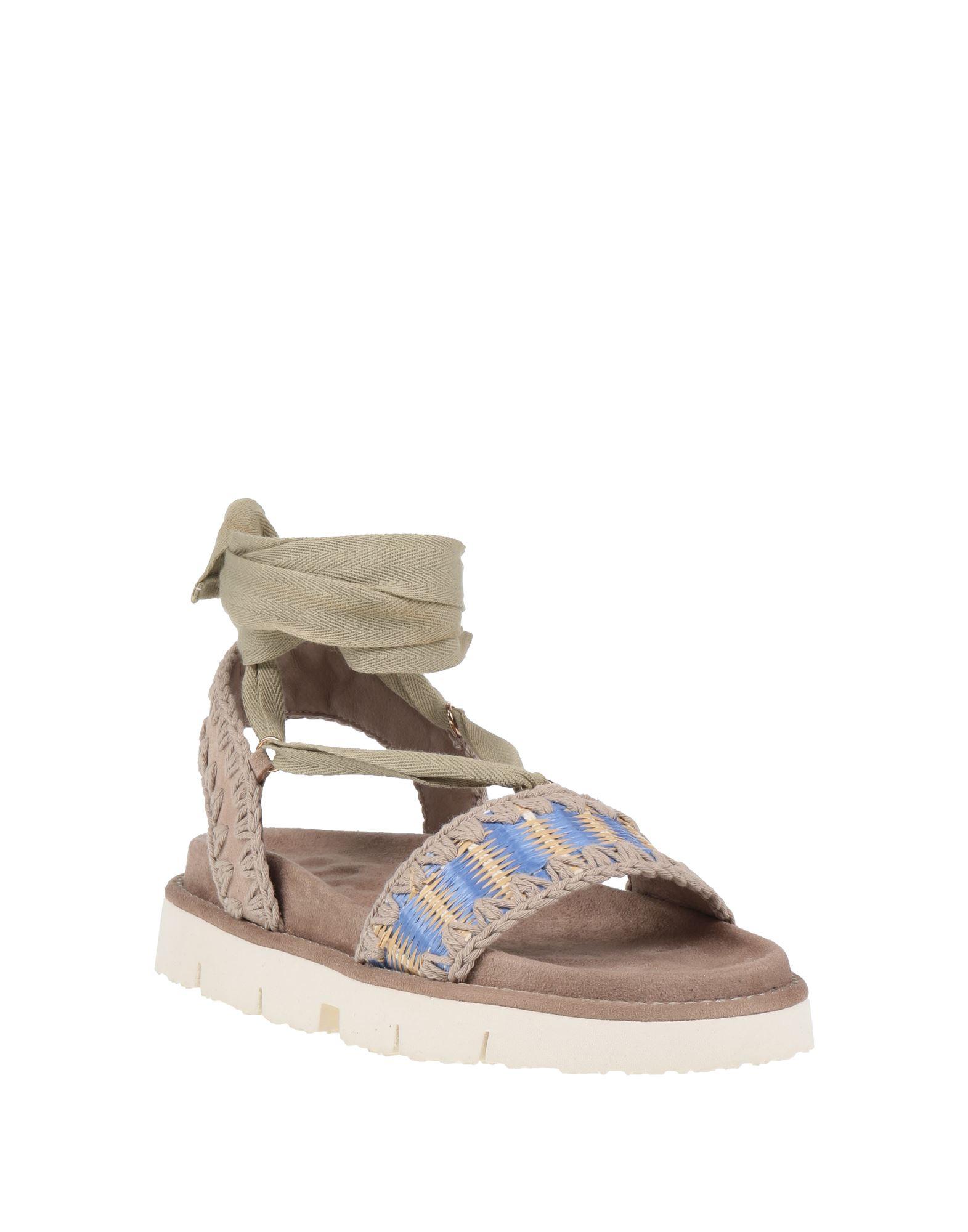 Sandalias Mou de color Metálico Lyst