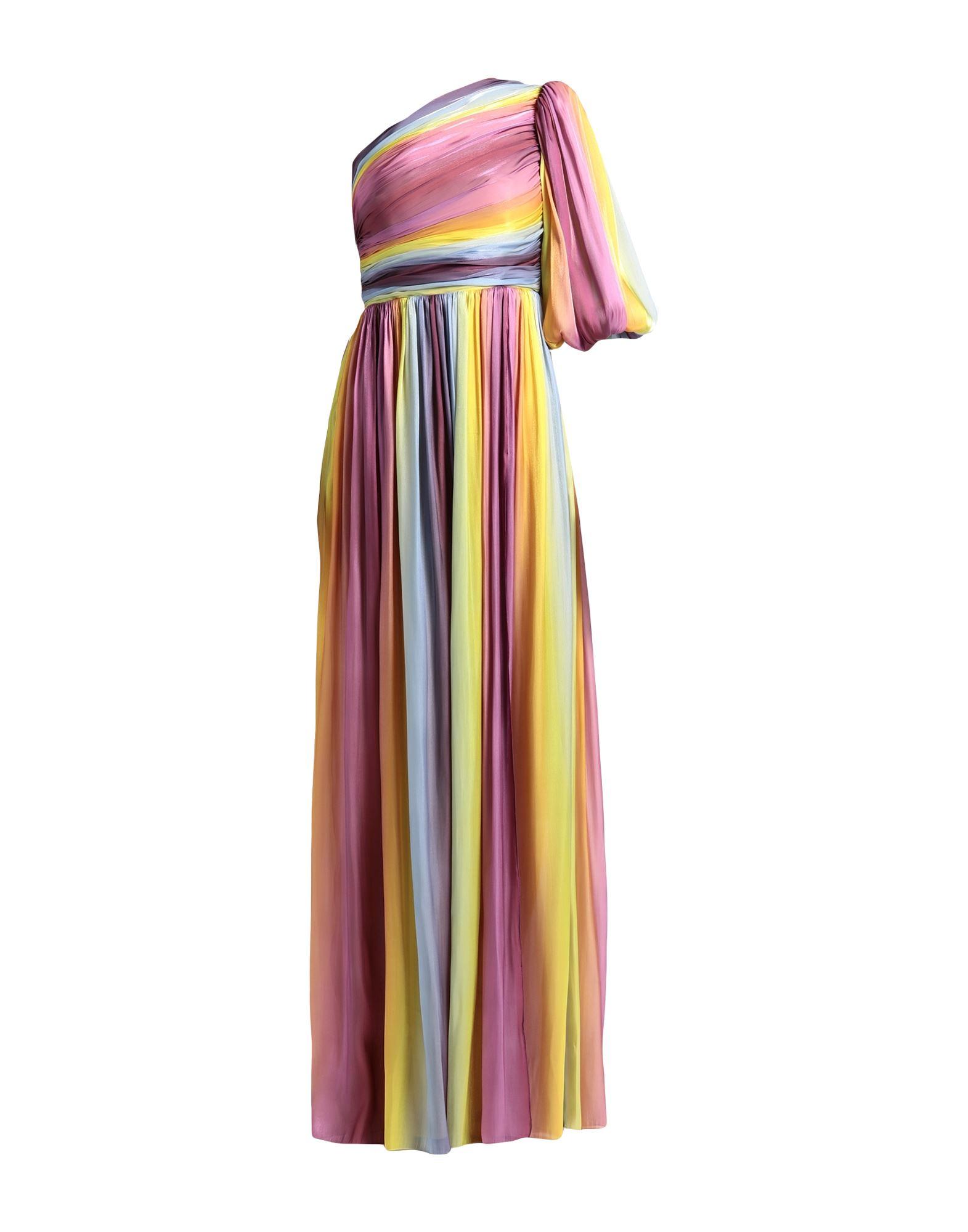 【Costarellos】シルク maxiドレス Costarellos Maxi Dress in White | Lyst