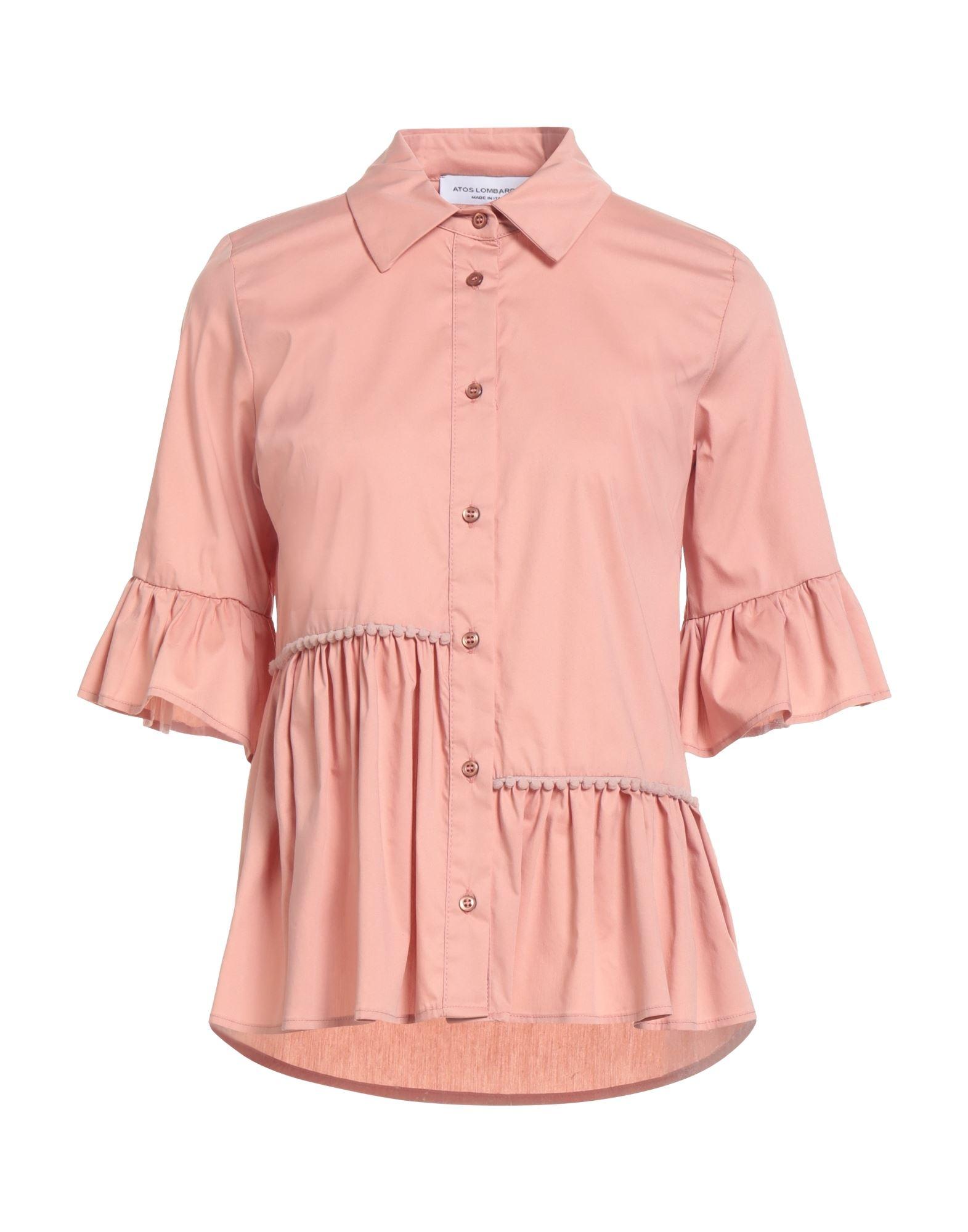 ATOS LOMBARDINI 売れ筋商品|||アトスロン ランボルギーニ Tシャツ トップス レディース Tops Pink WinChang Women Shiny Metallic Top Short Sleeve T-Shirt Rave