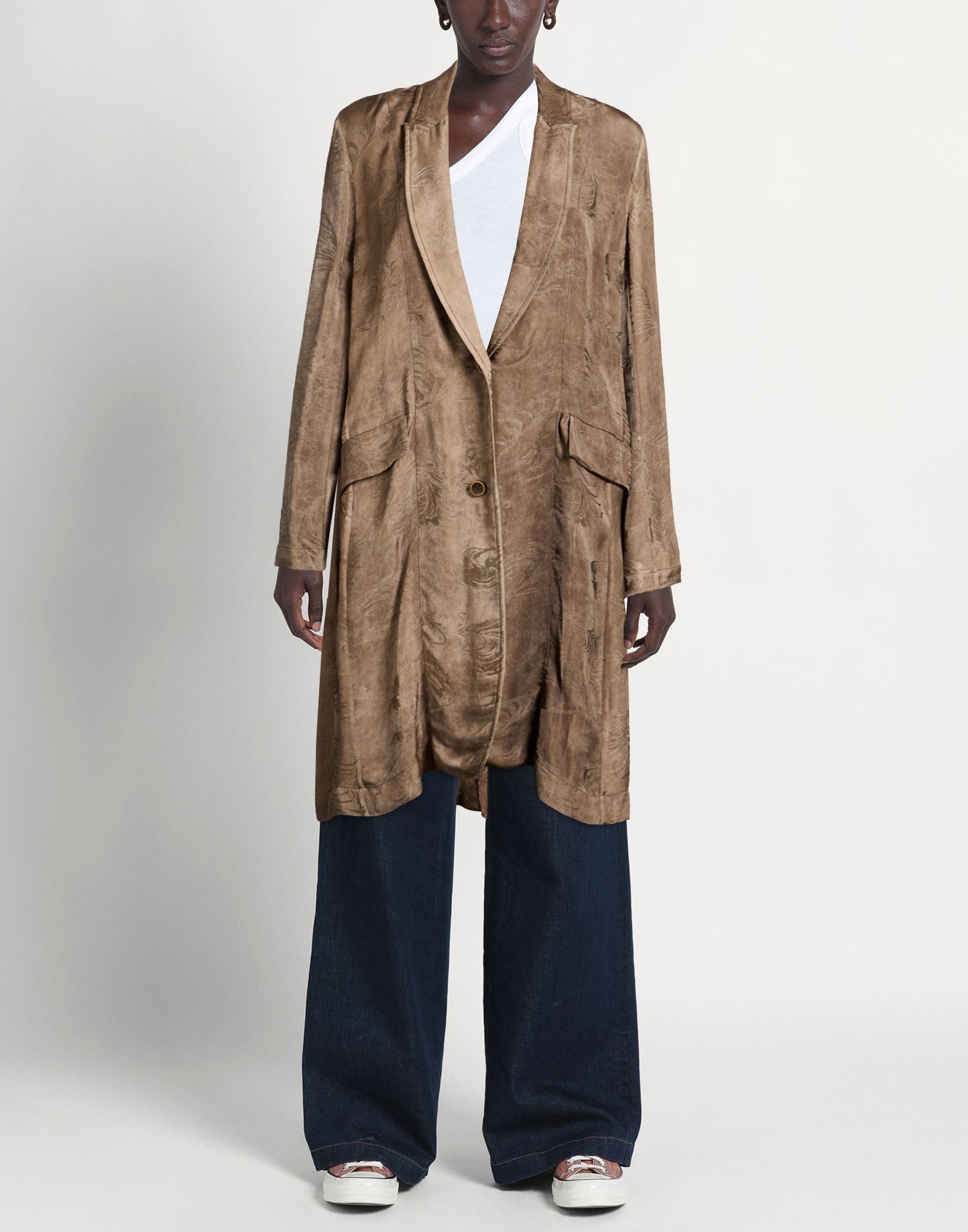 uma-wang-Light-brown-Overcoat-