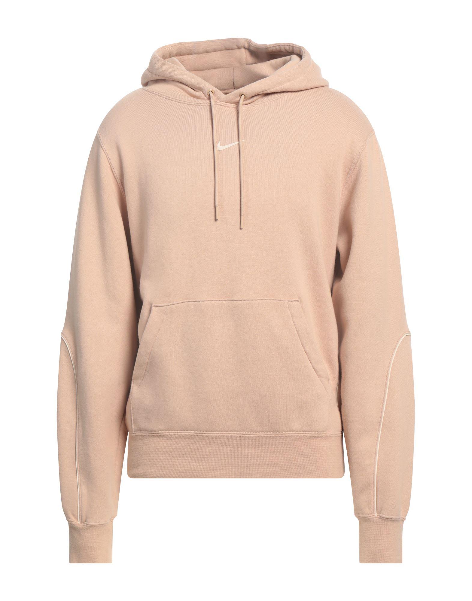 Nike Sand Sweatshirt Cotton Polyester in Natural for Men Lyst