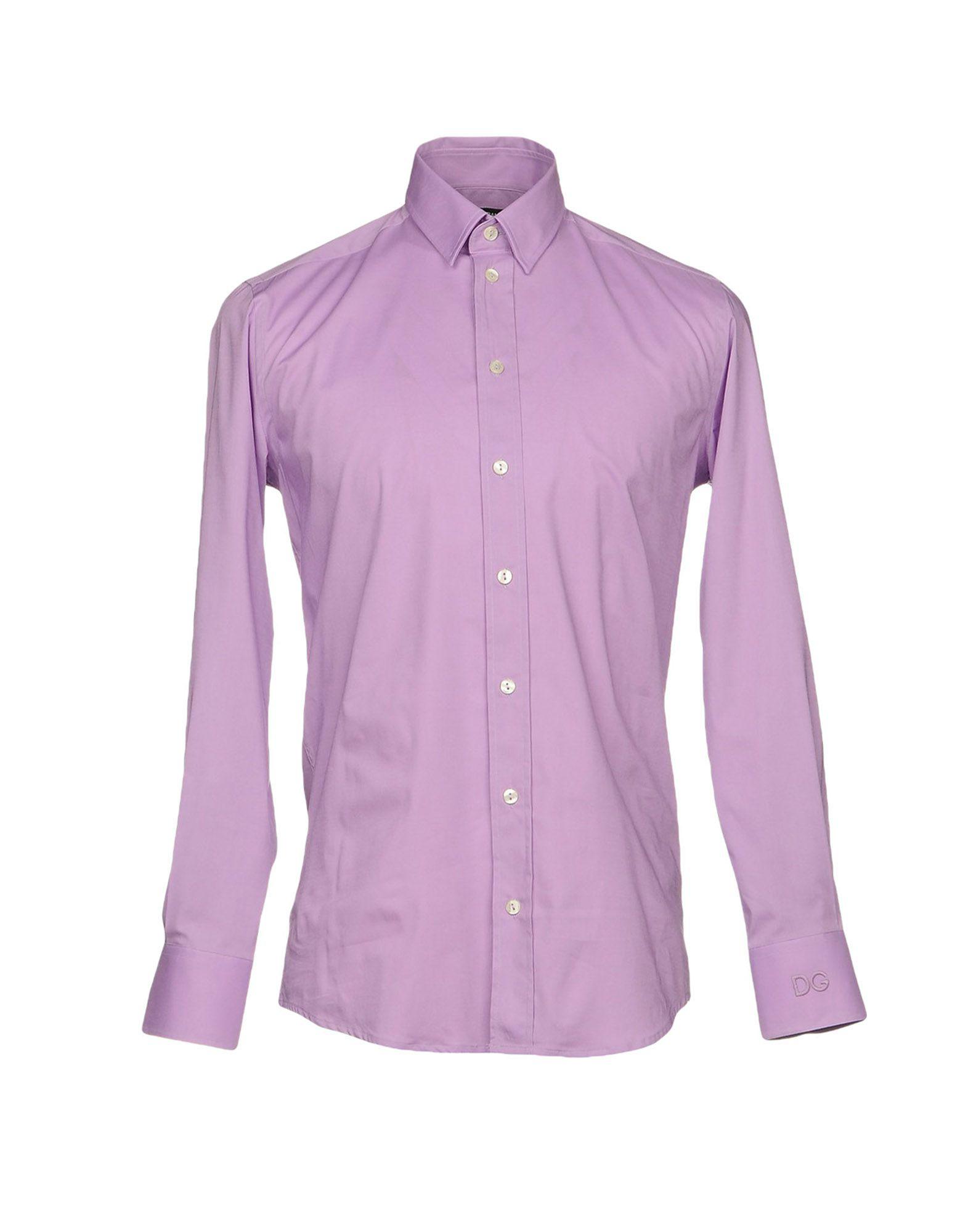 dolce gabbana purple shirt