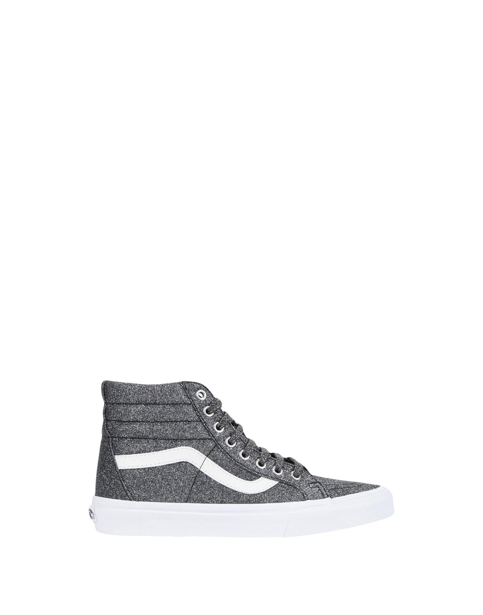 silver vans high tops