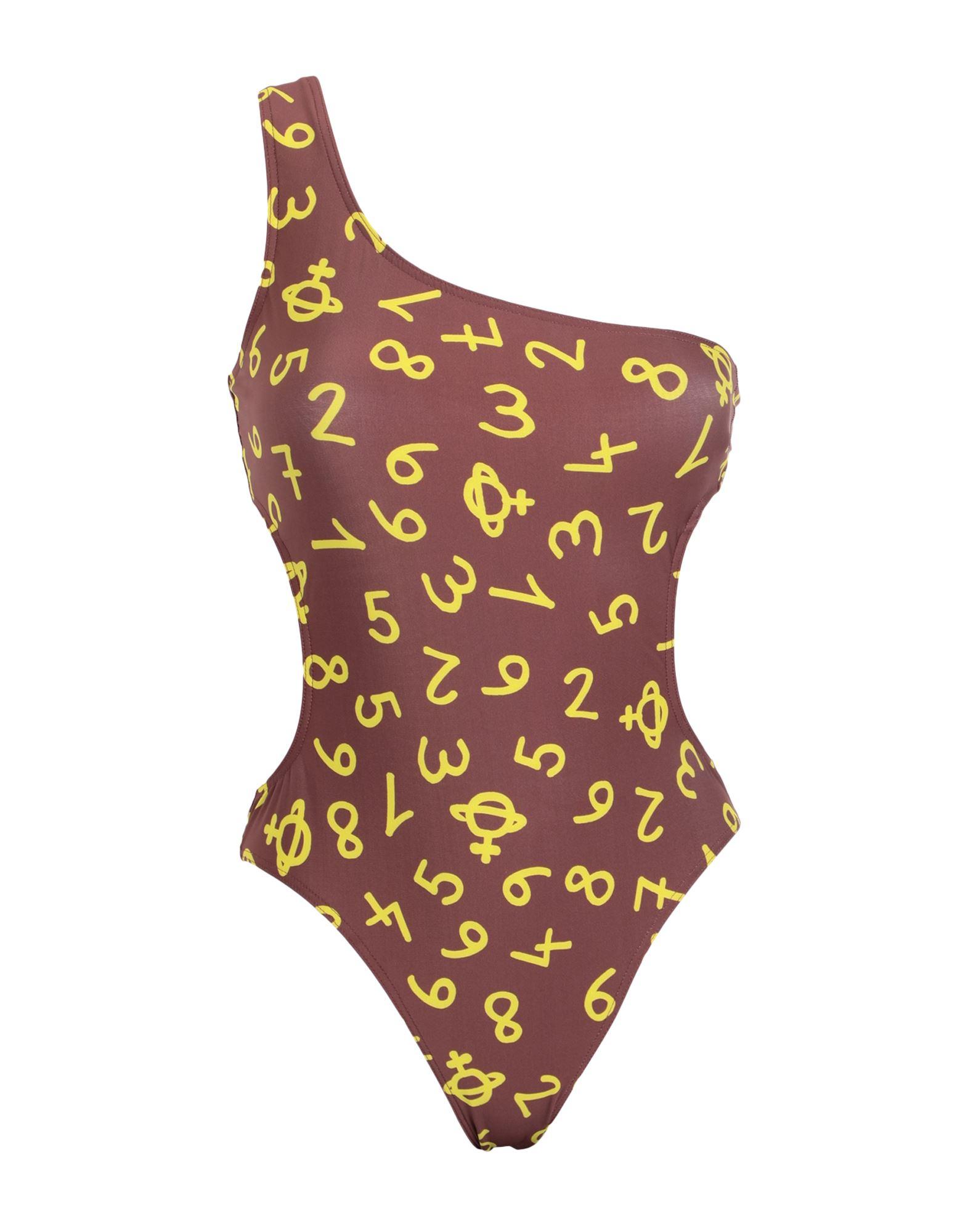 Vivienne Westwood Onepiece Swimsuit in Brown Lyst