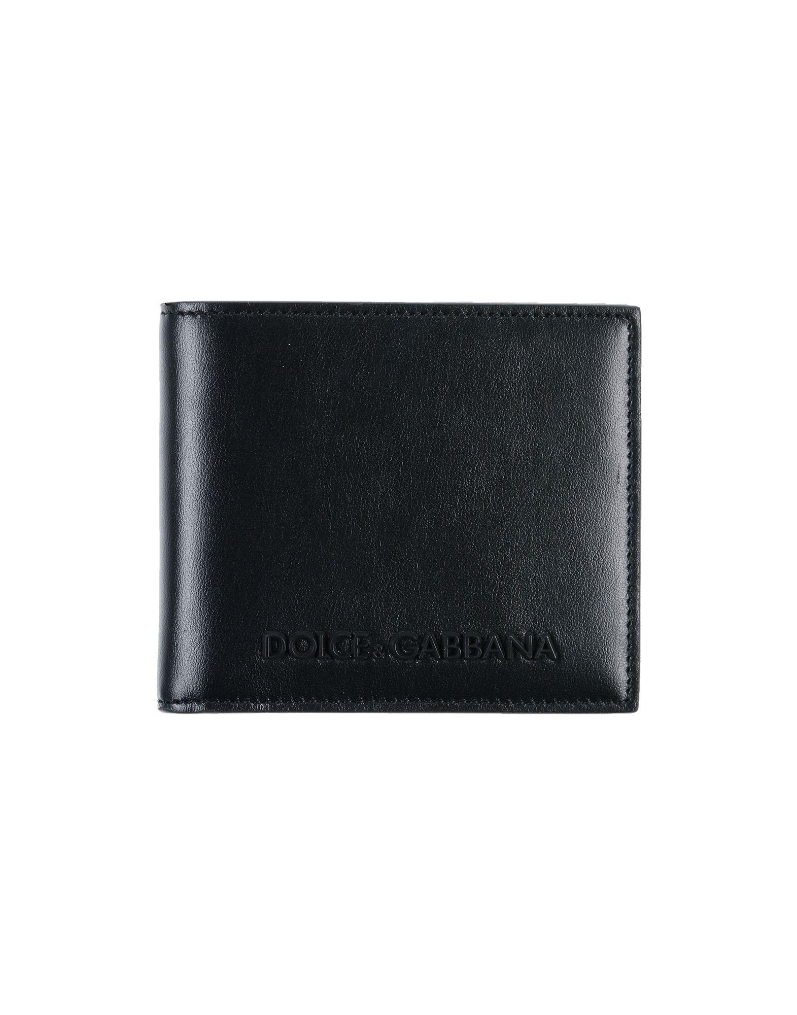 Dolce & Gabbana Leather Wallet in Black for Men Lyst