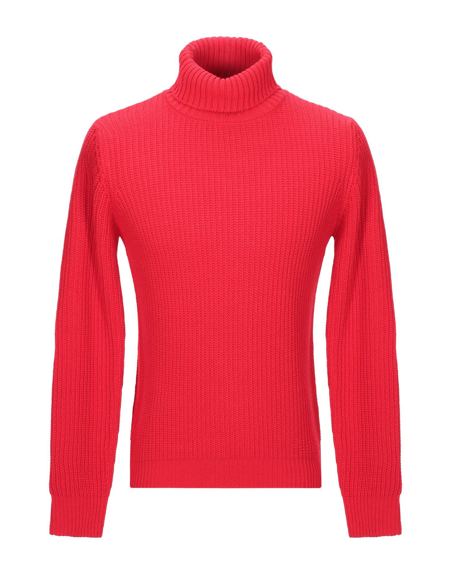 Berna Synthetic Turtleneck in Red for Men Lyst