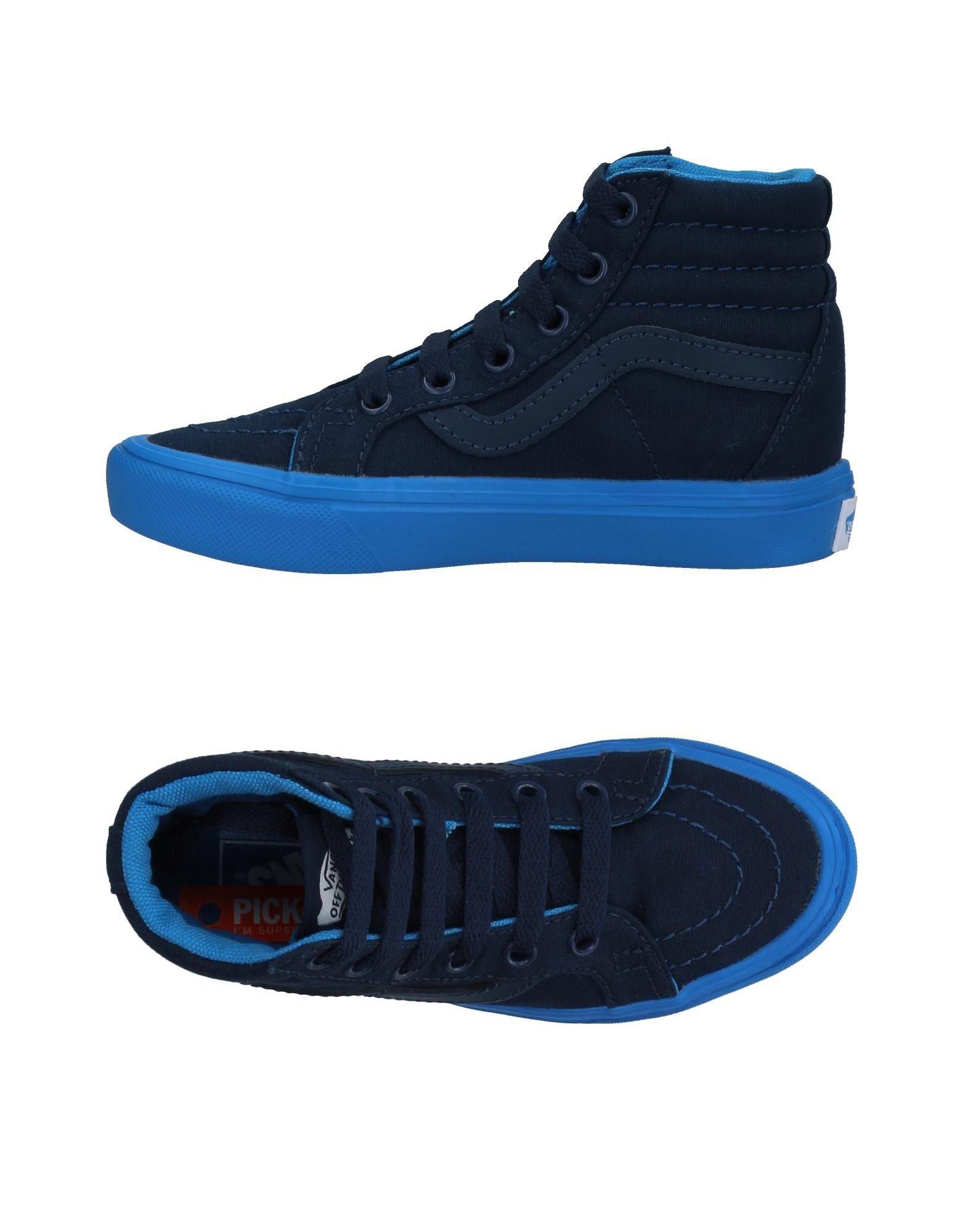 high top blue vans