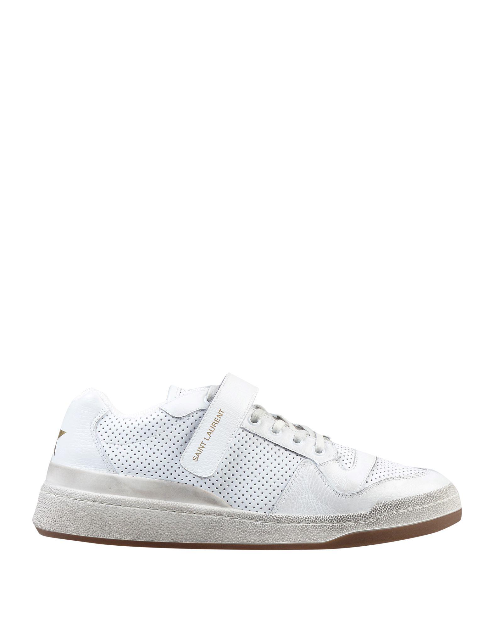 saint laurent white sneakers mens