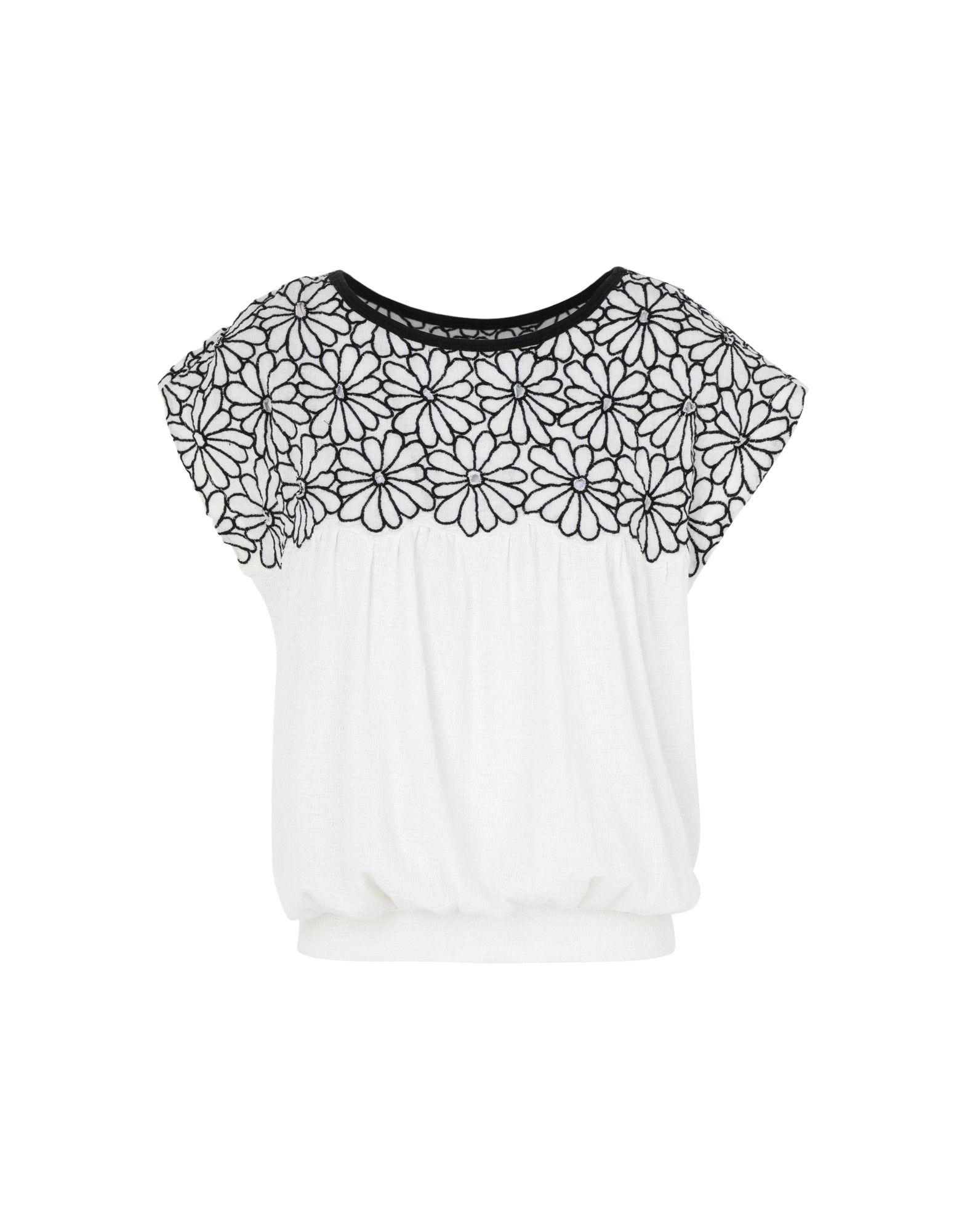 Free People Cotton T-shirt in White - Lyst