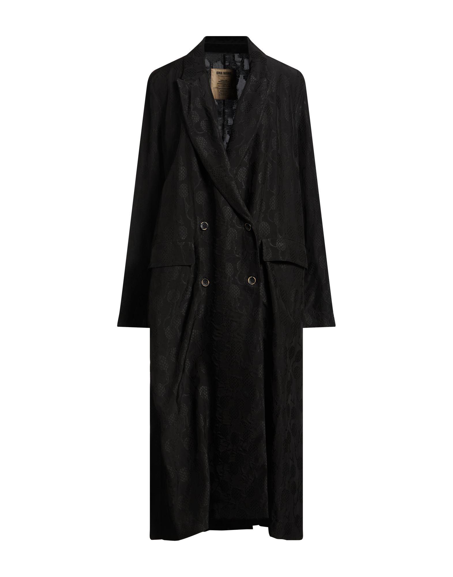 Uma Wang Carlo Coat ドラゴン柄ロングコート 黒と金色 Uma Wang Long coats and winter coats for Women | Online Sale up to