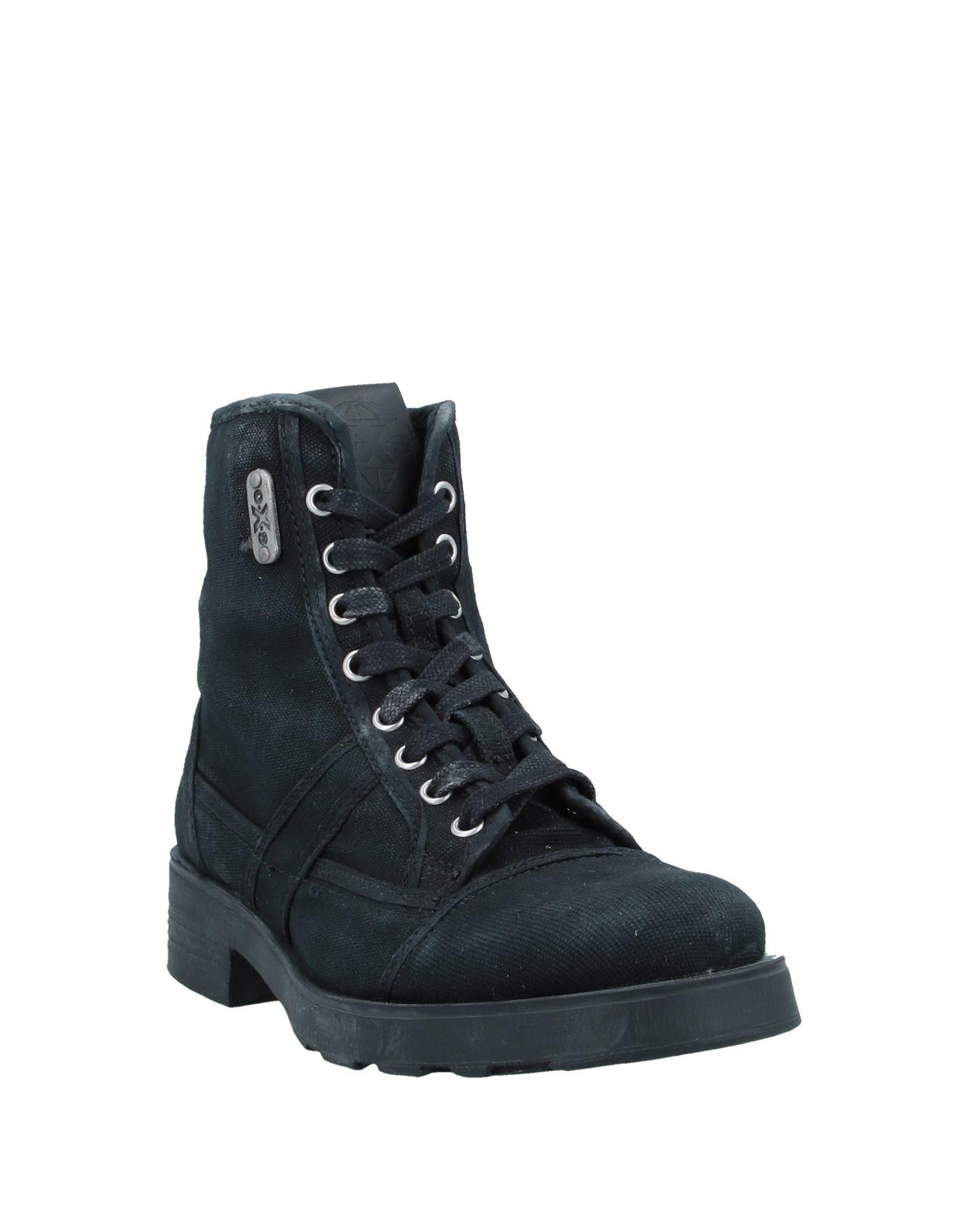 O.x.s. Ankle Boots in Black | Lyst
