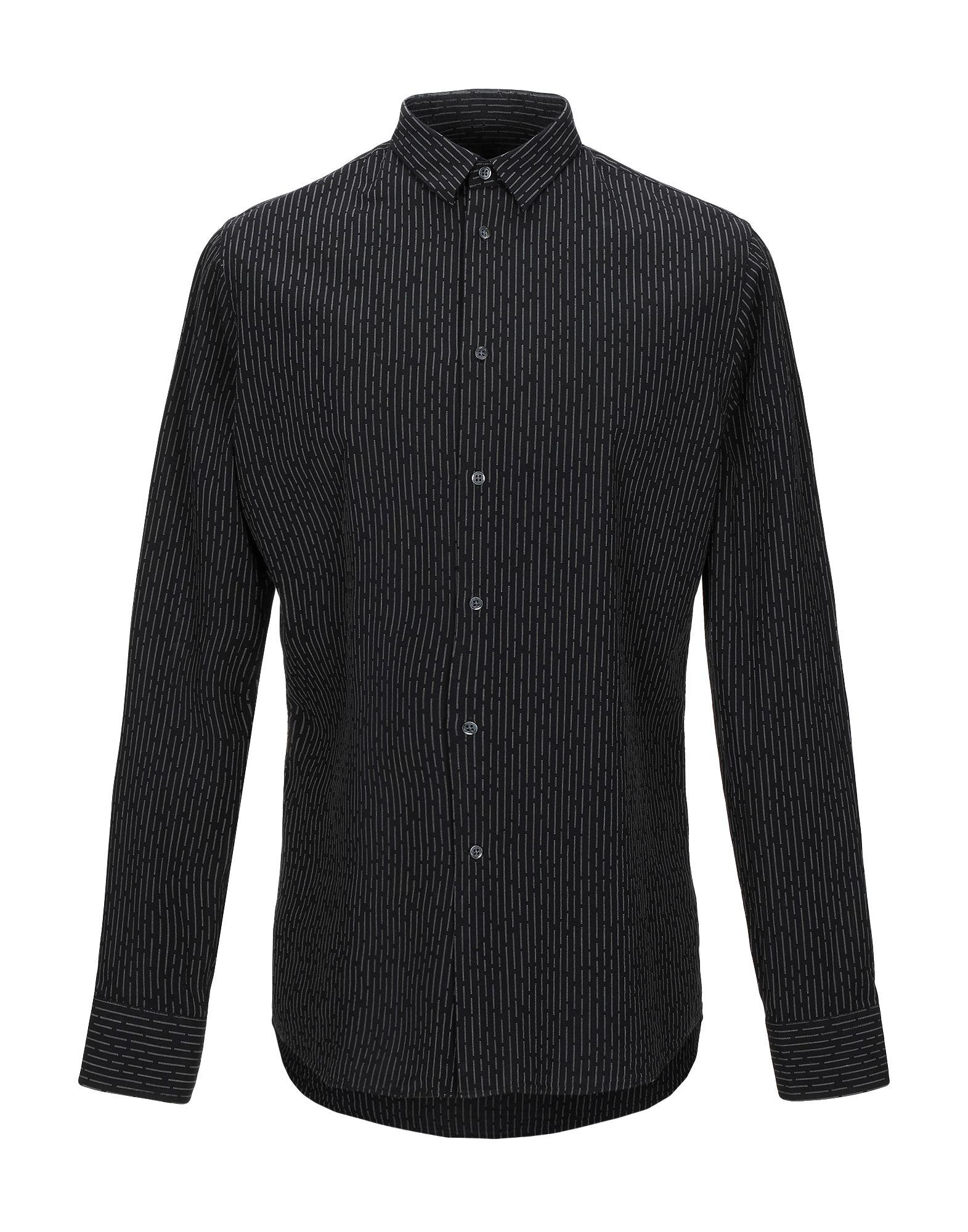 J.Lindeberg Cotton Shirt in Black for Men - Lyst