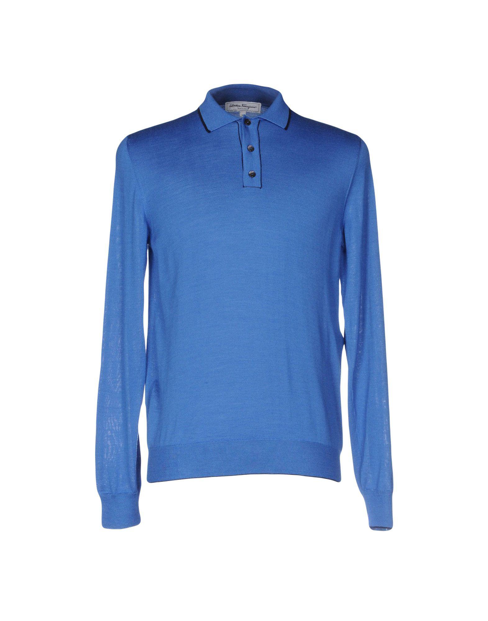 Lyst - Ferragamo Sweater in Blue
