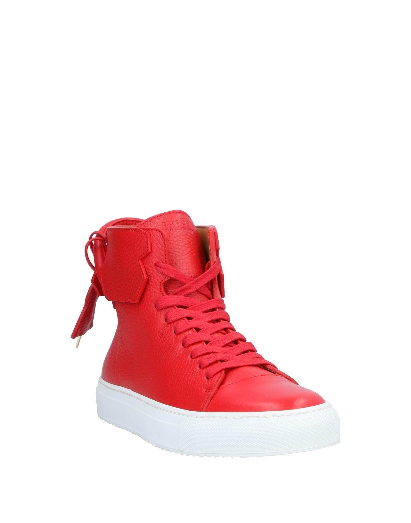 red buscemi sneakers