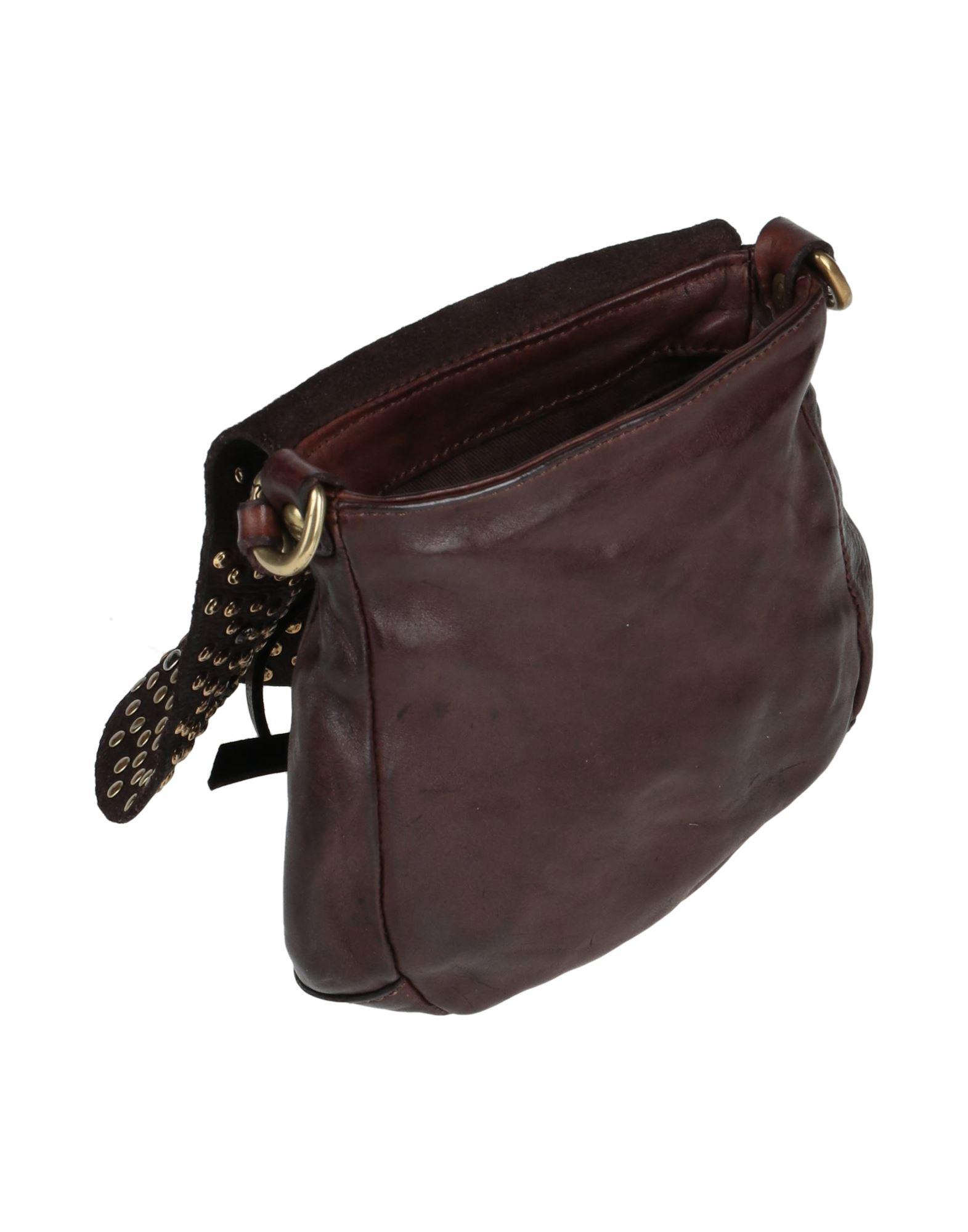 Campomaggi Leather Cross-body Bag in Dark Brown (Brown) | Lyst UK