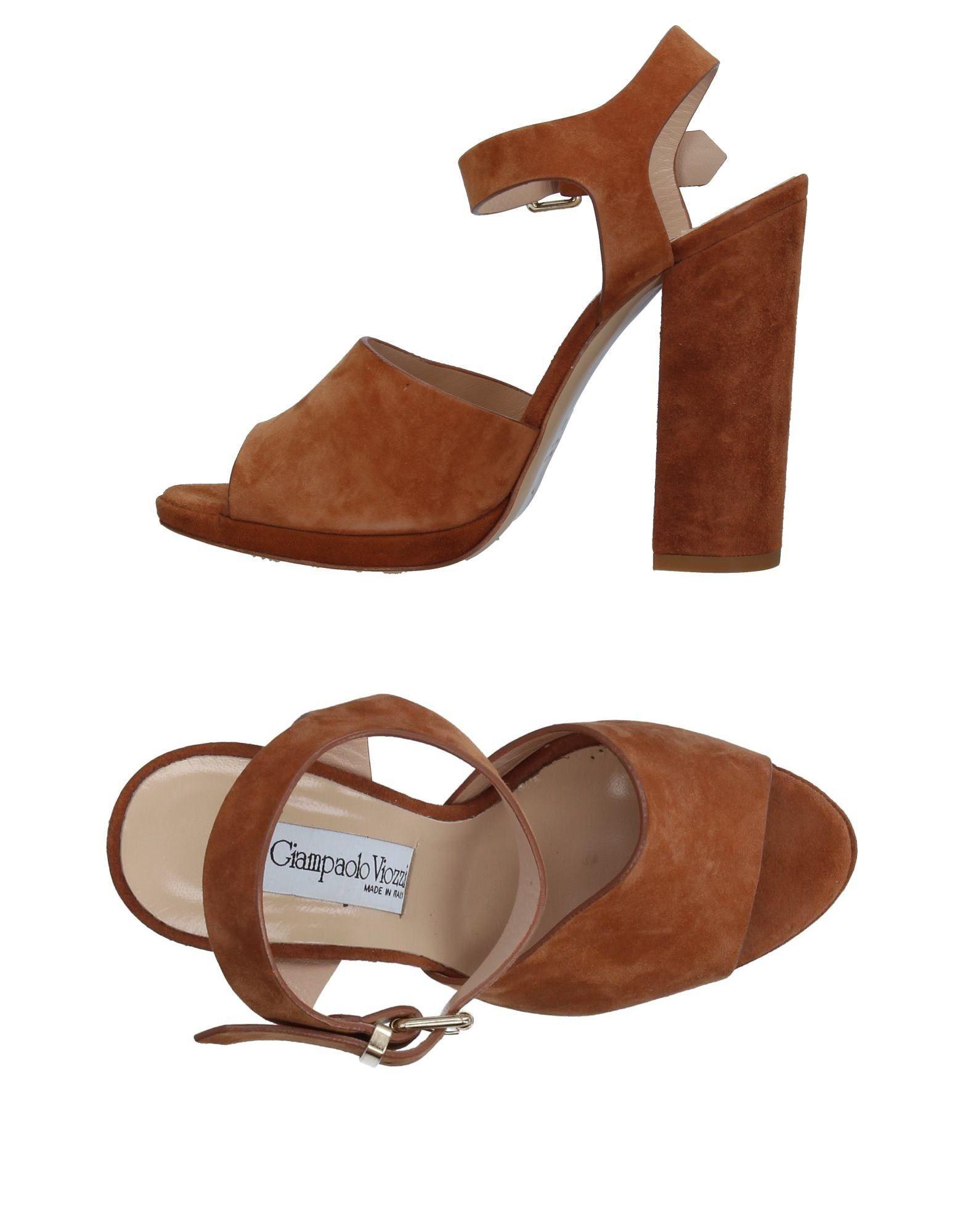 Giampaolo Viozzi Sandals in Camel (Brown) - Lyst