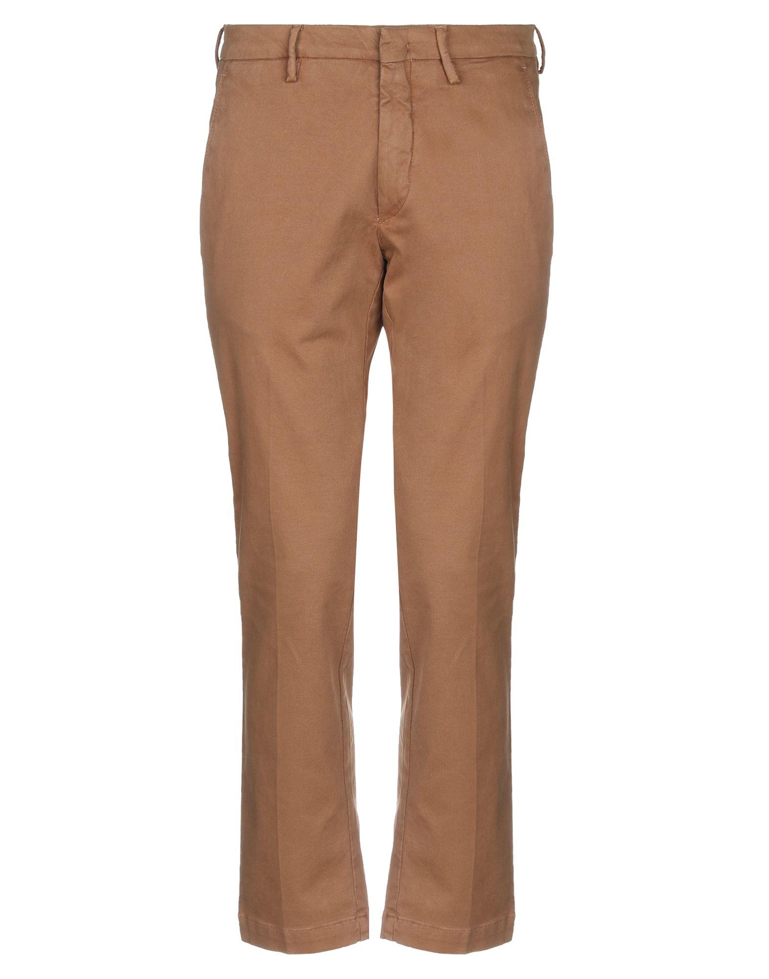 Michael Coal Cotton Casual Trouser in Brown for Men - Lyst