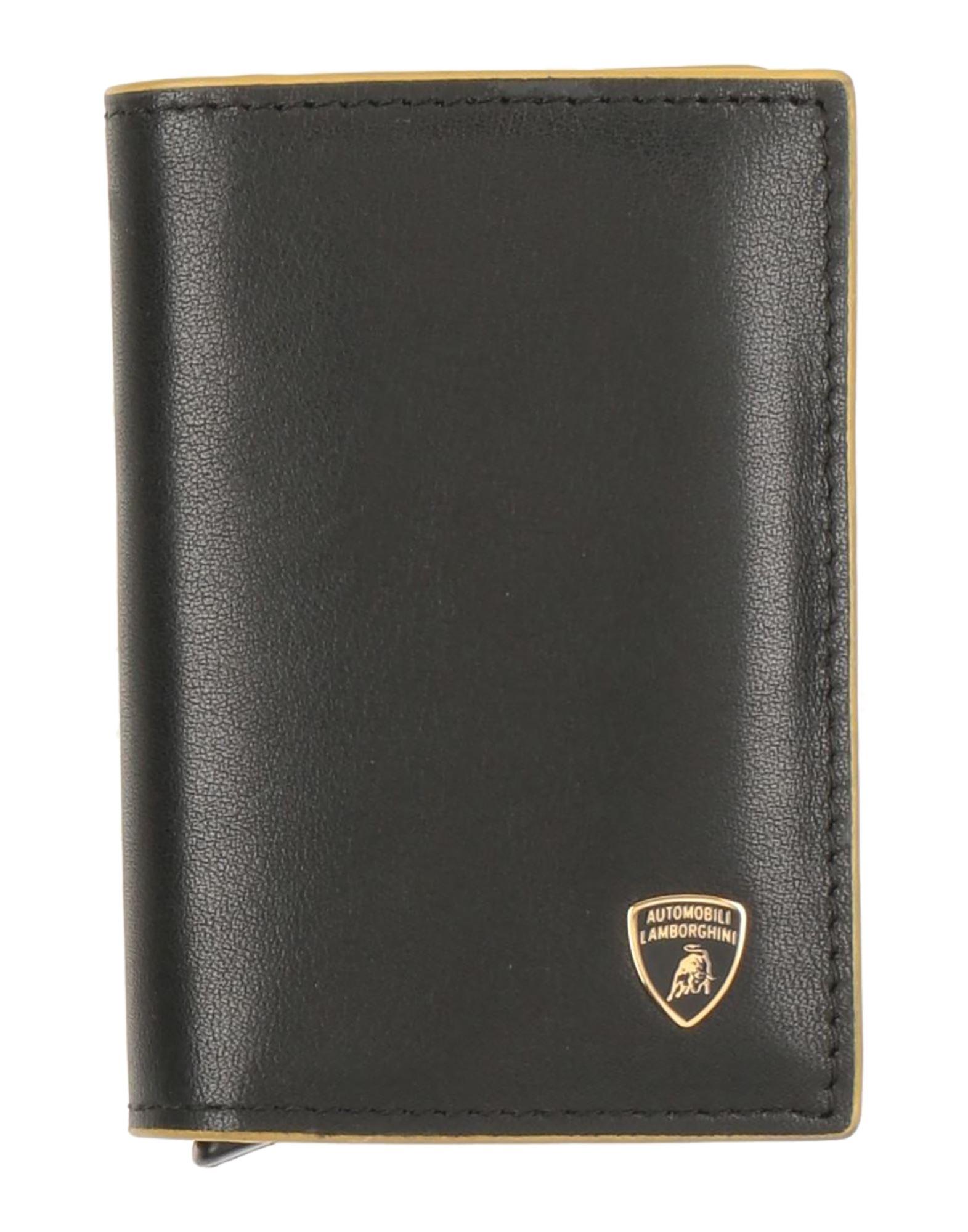 Automobili Lamborghini Wallet in Black for Men | Lyst