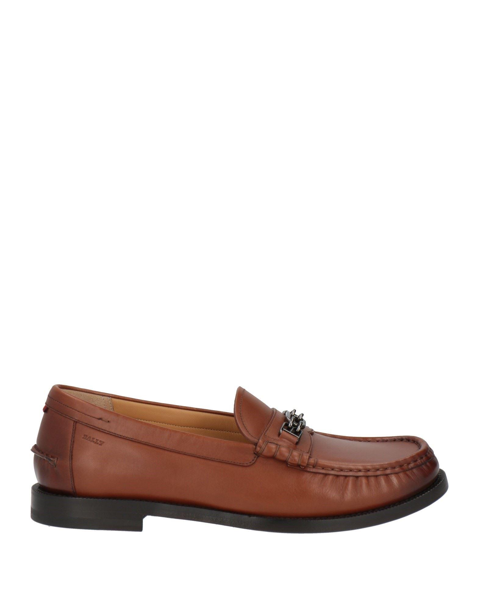 Brown Bally Slip-on shoes for Men | Lyst