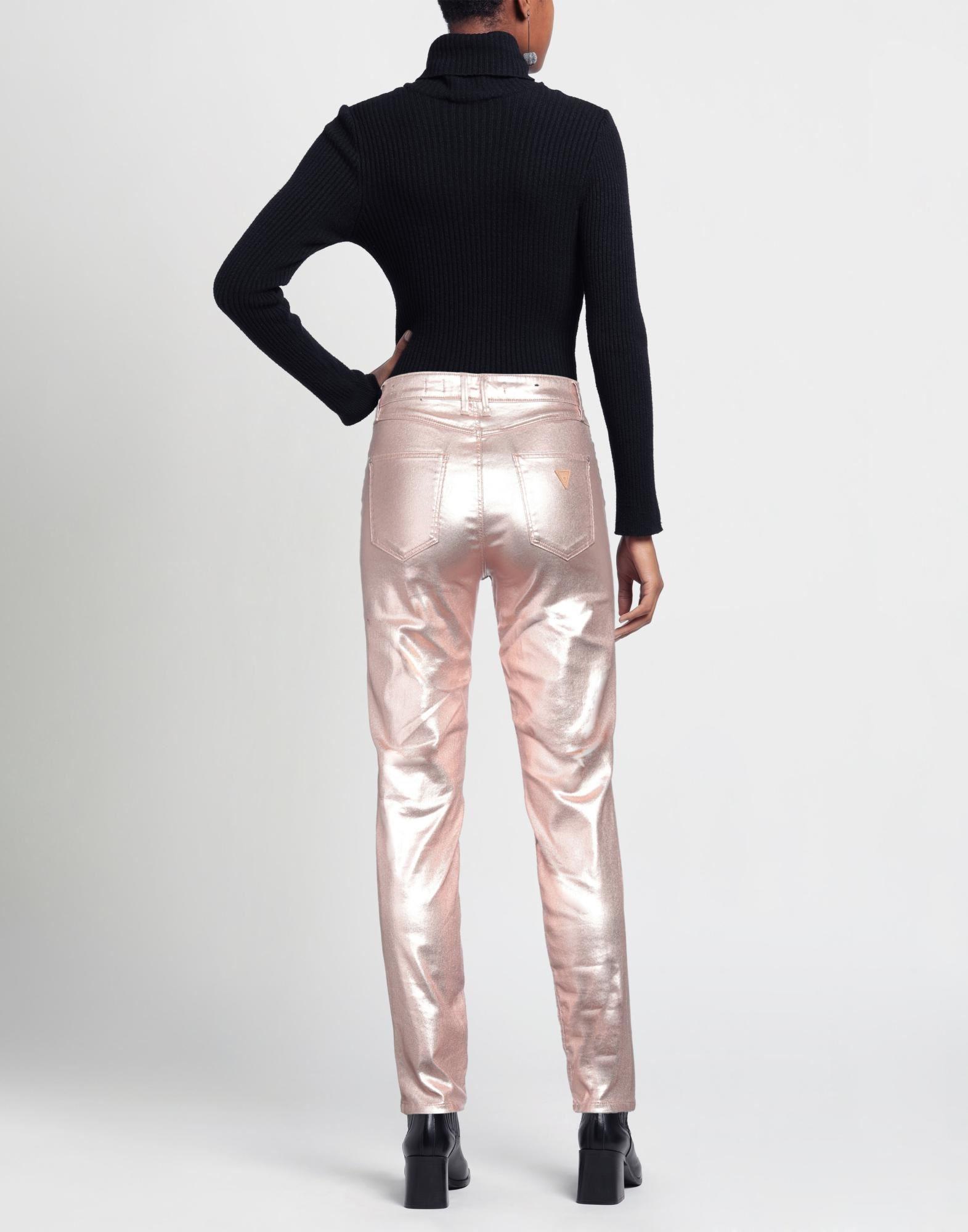 Guess gold hotsell metallic jeans