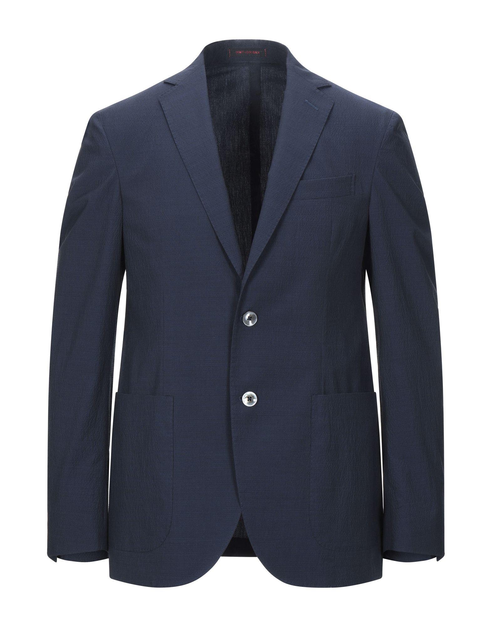 The Gigi Cotton Suit Jacket in Dark Blue (Blue) for Men - Lyst