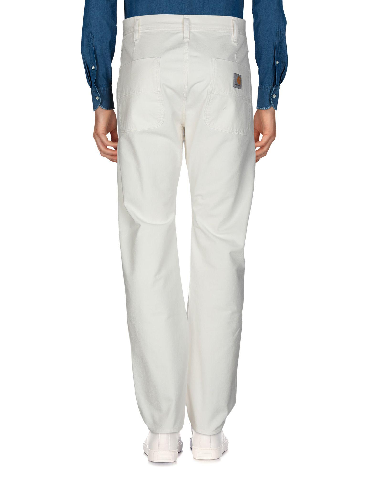 carhartt wip white pants