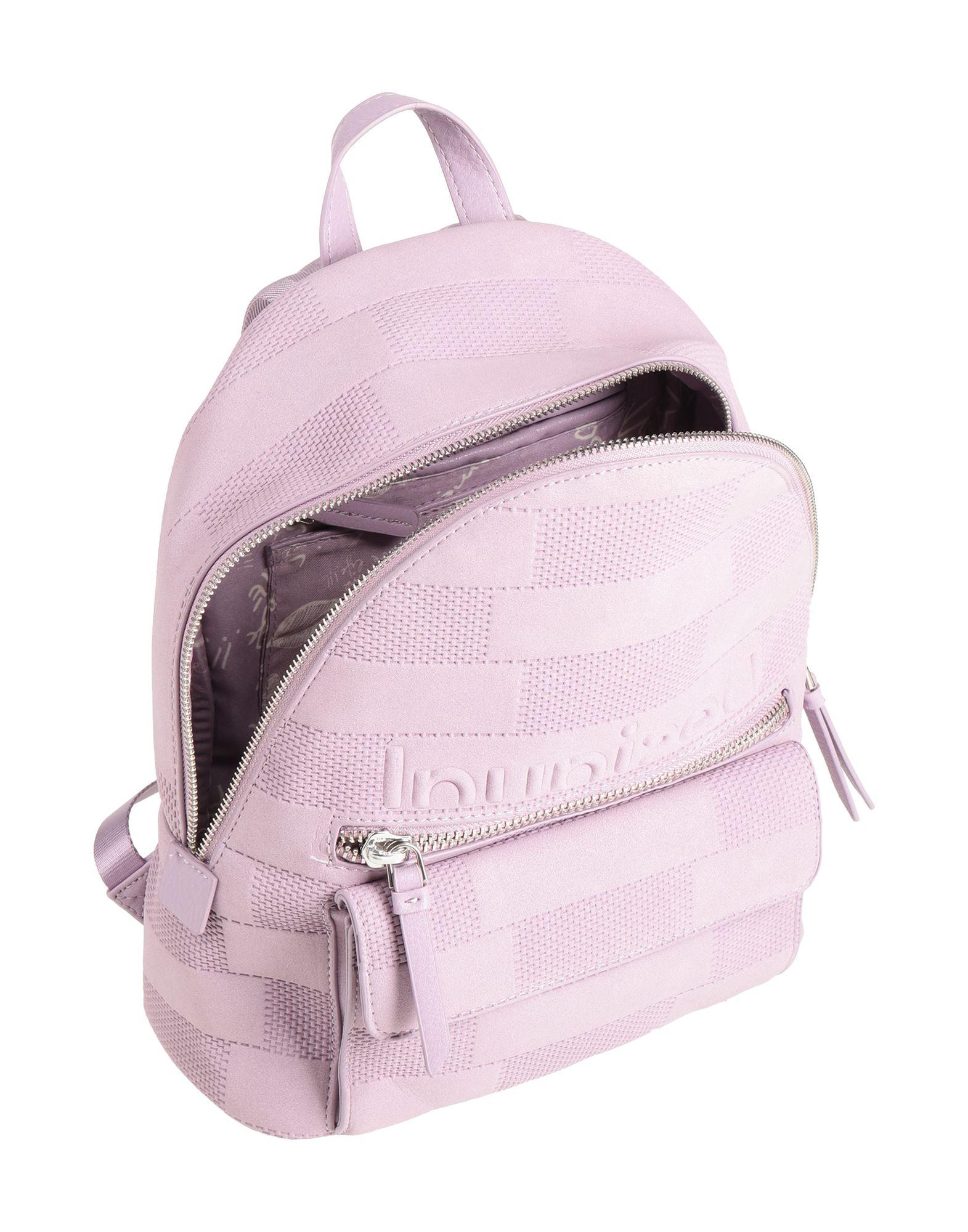 Desigual Backpack in Pink | Lyst